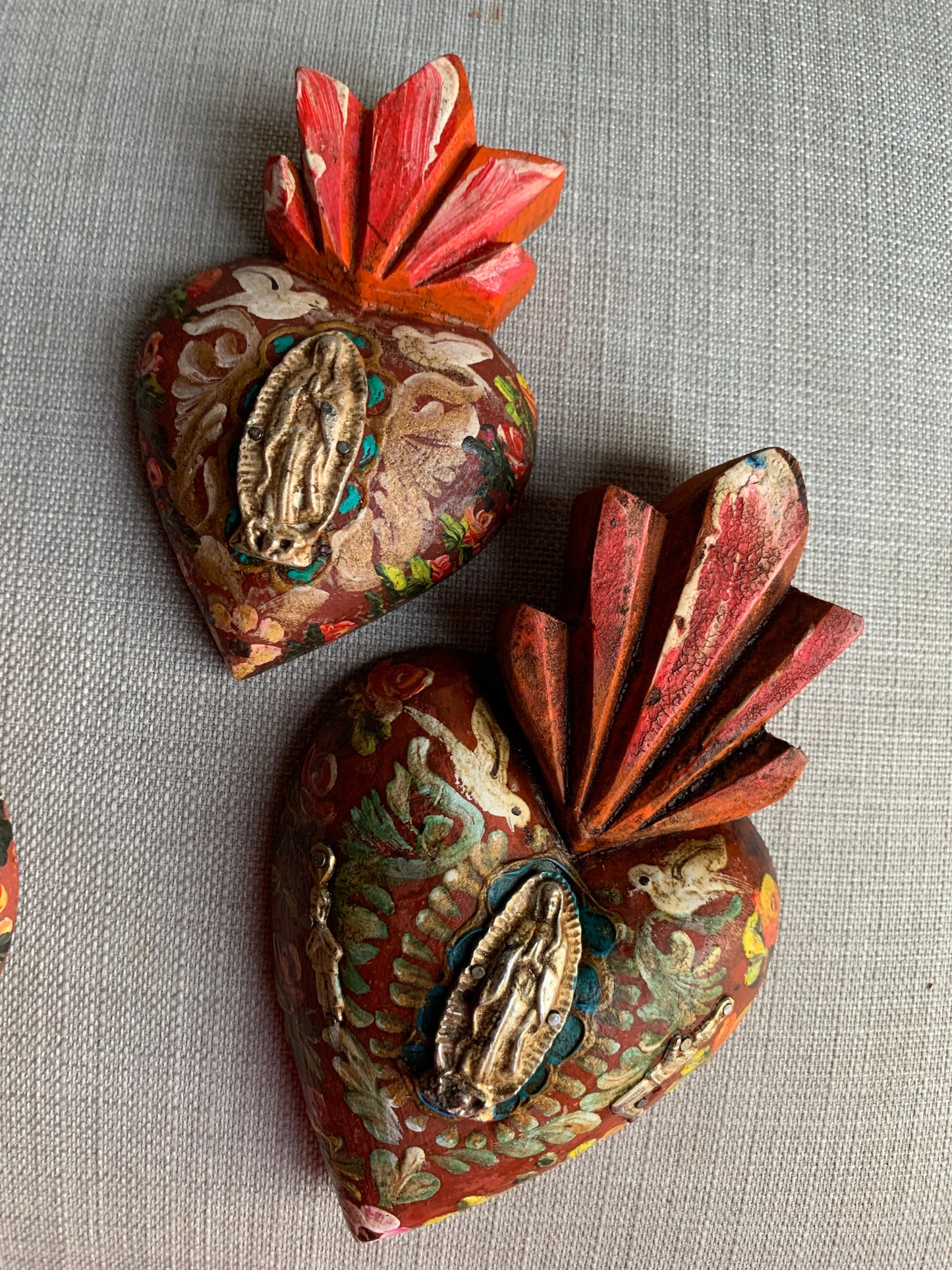 Virgen Guadalupe Heart