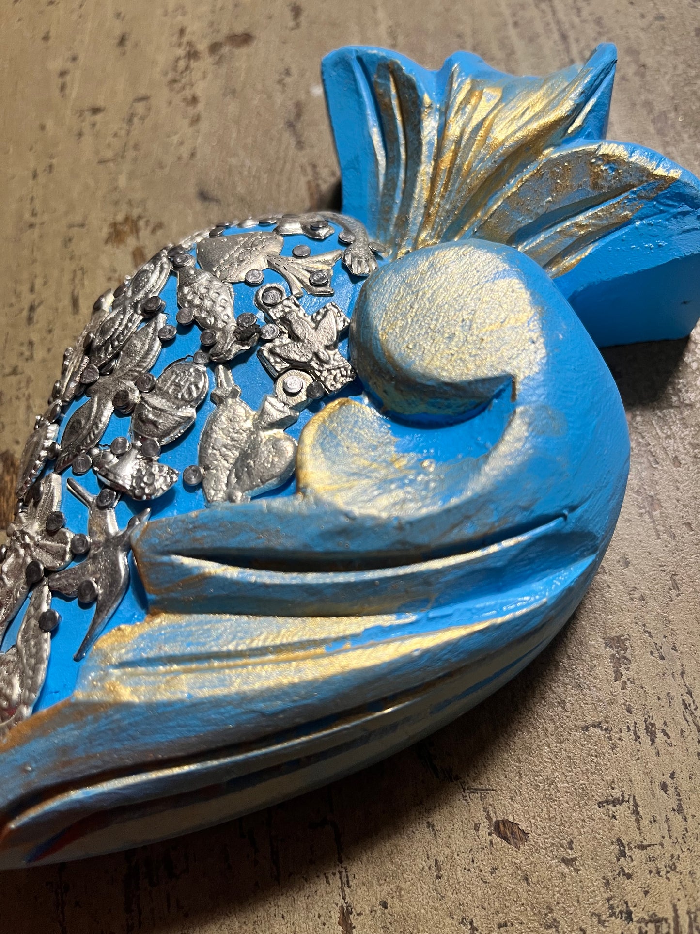 Hand-carved Corazón