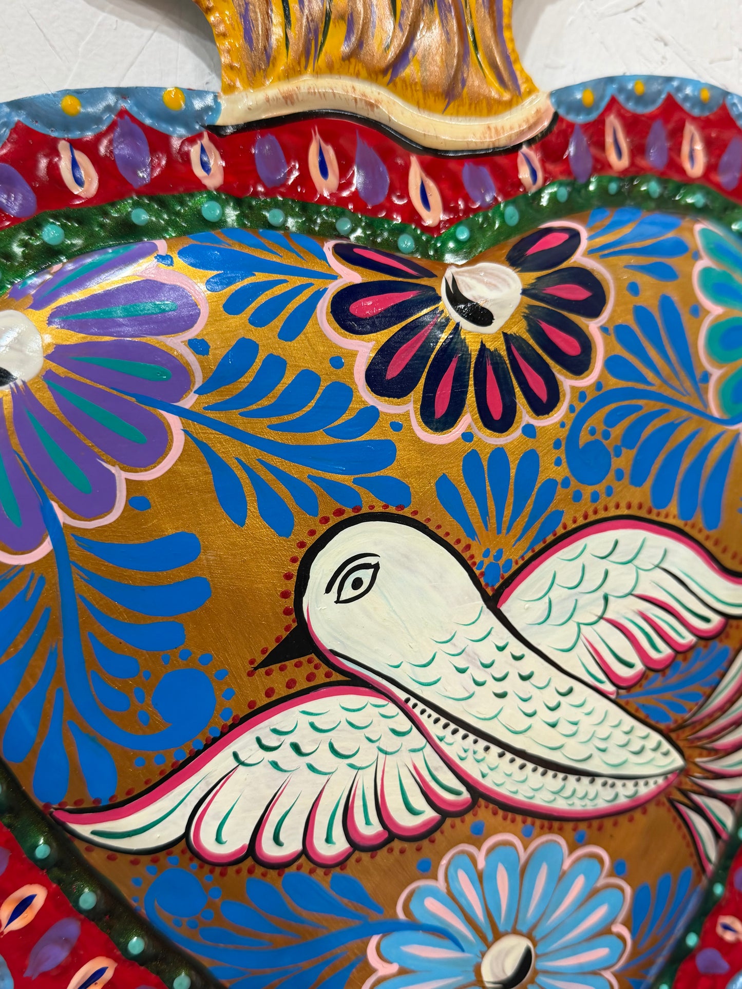 Corazón Hand Painted Mediano