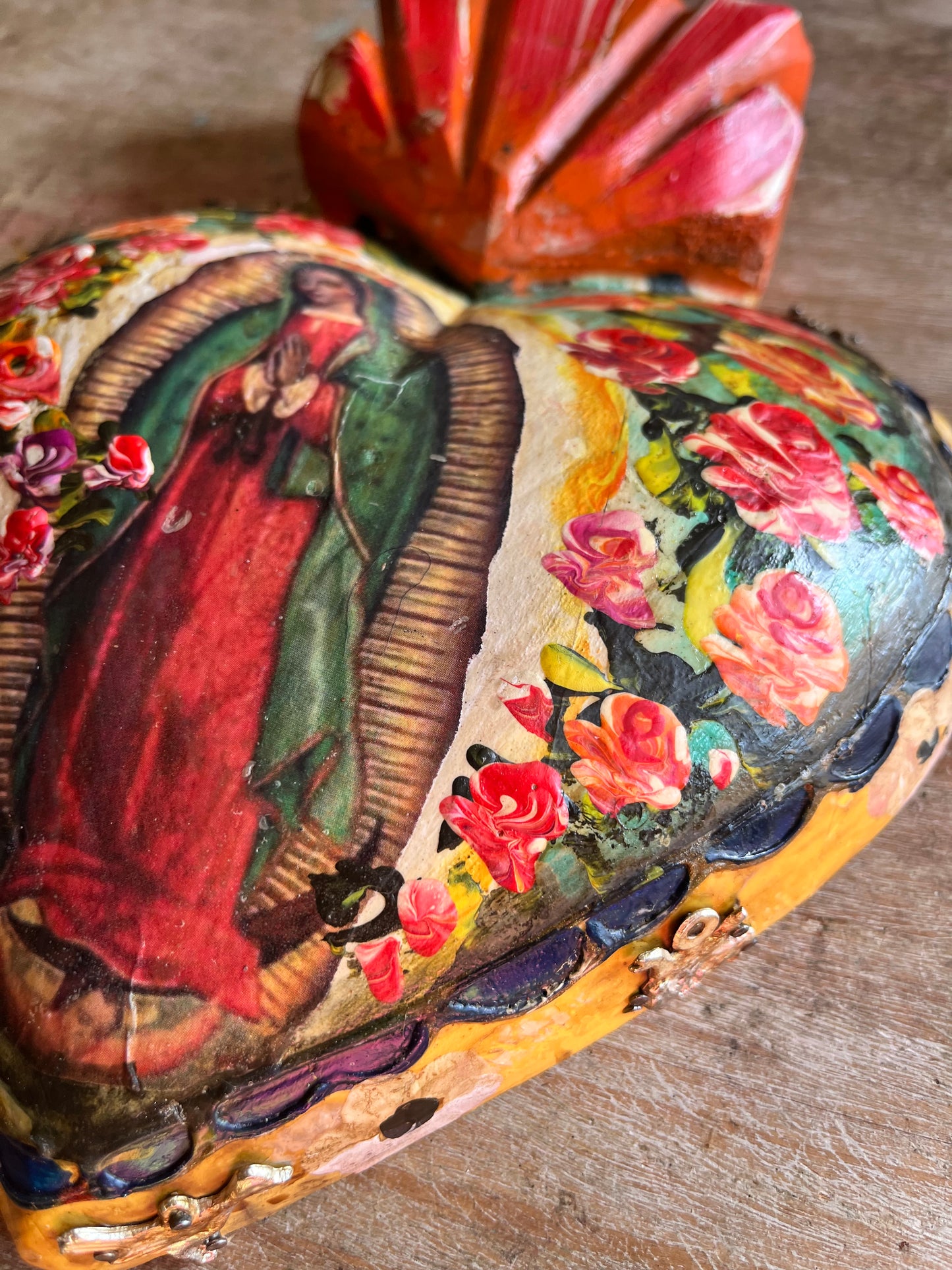 La Virgen De Guadalupe Sacred Heart