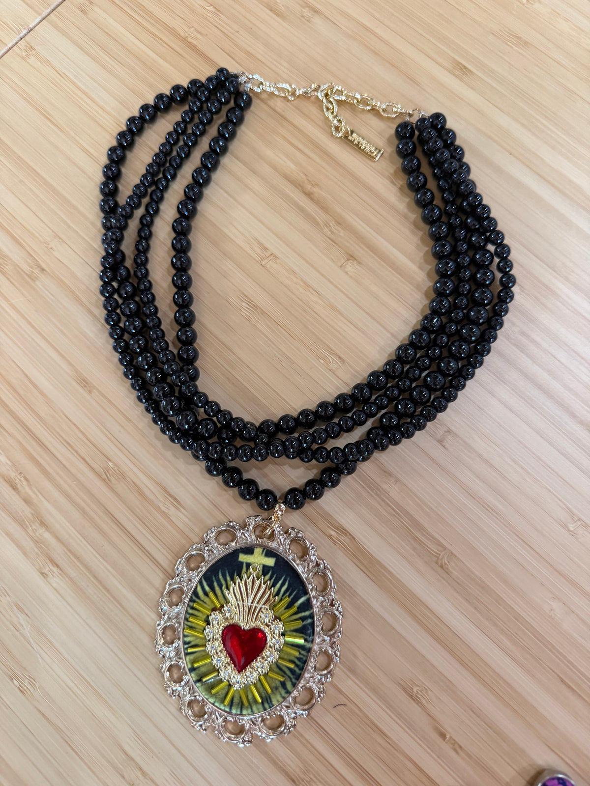 Preorder - Sacred Heart Multi-Strand Necklace