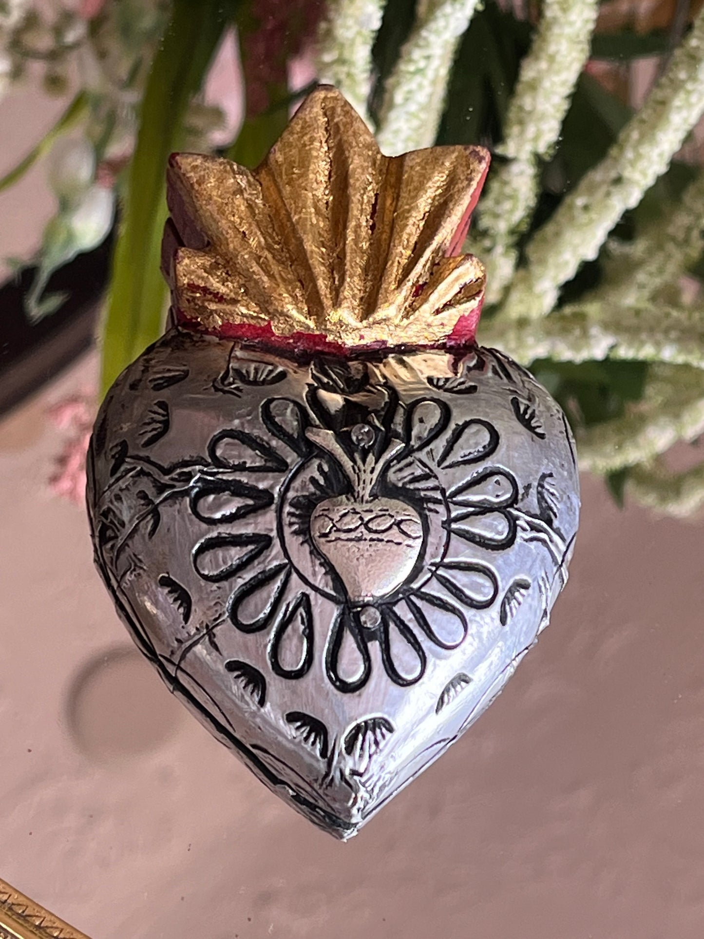 Tin Aluminum Sacred Heart #1