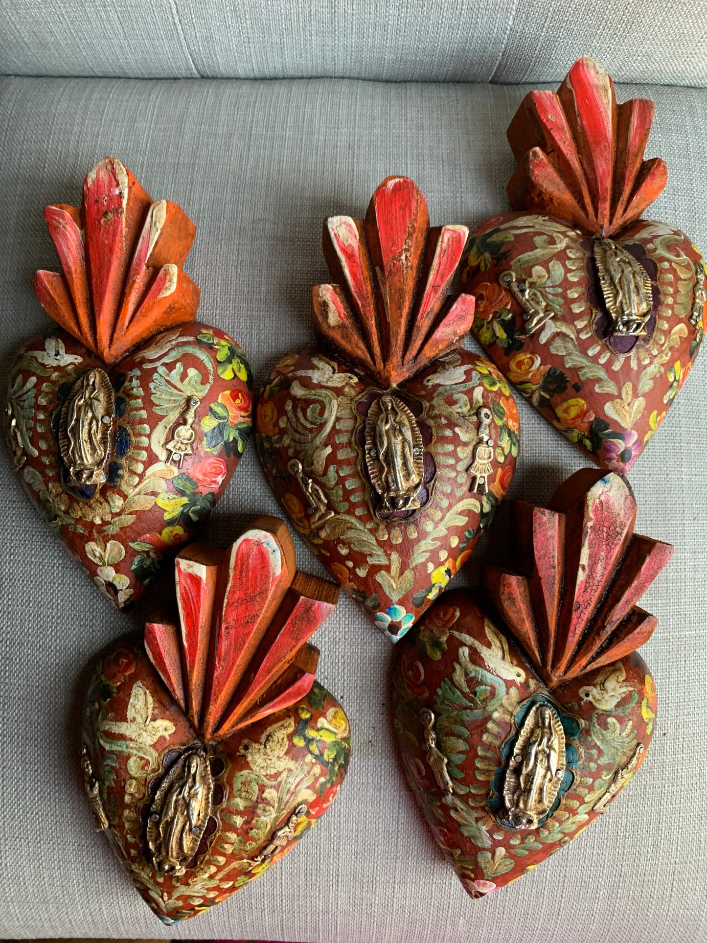 Virgen Guadalupe Heart