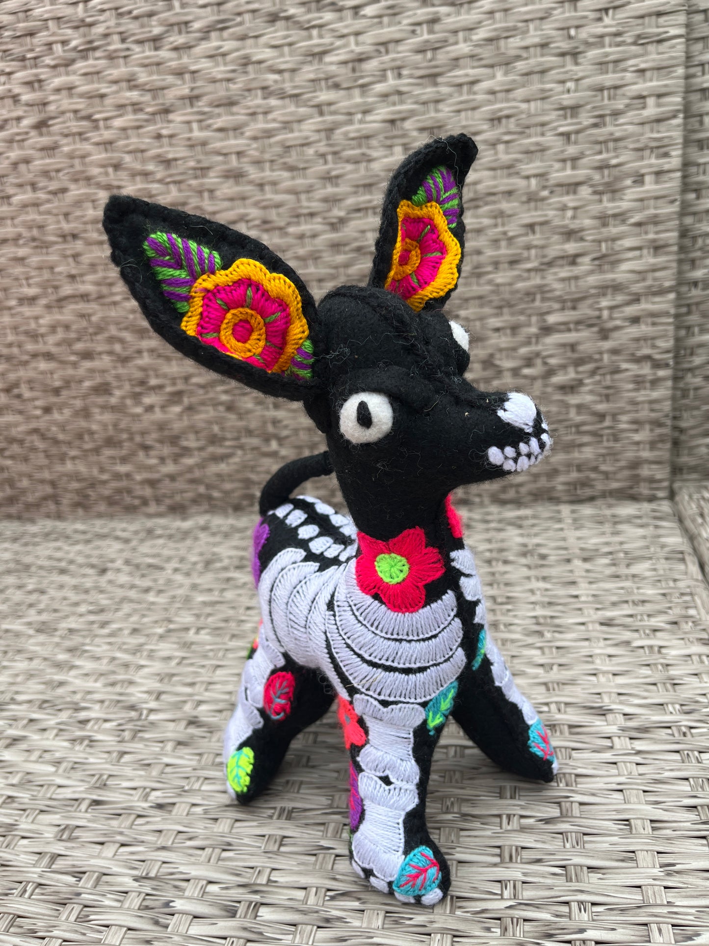Toy Dog Embroidery Plushie