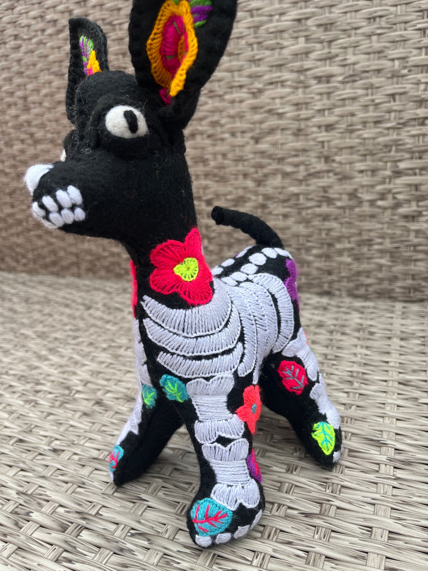 Toy Dog Embroidery Plushie