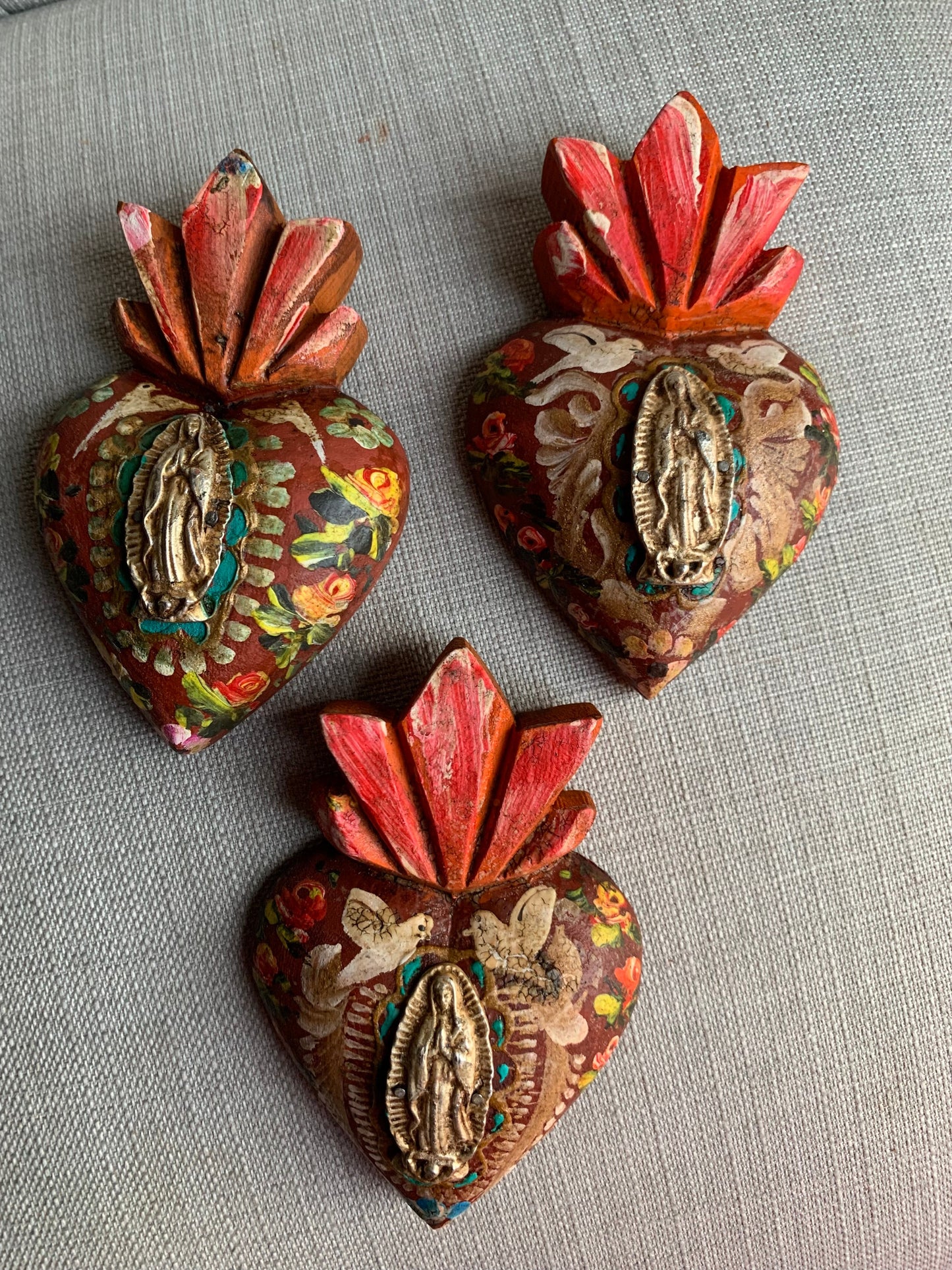 Virgen Guadalupe Heart