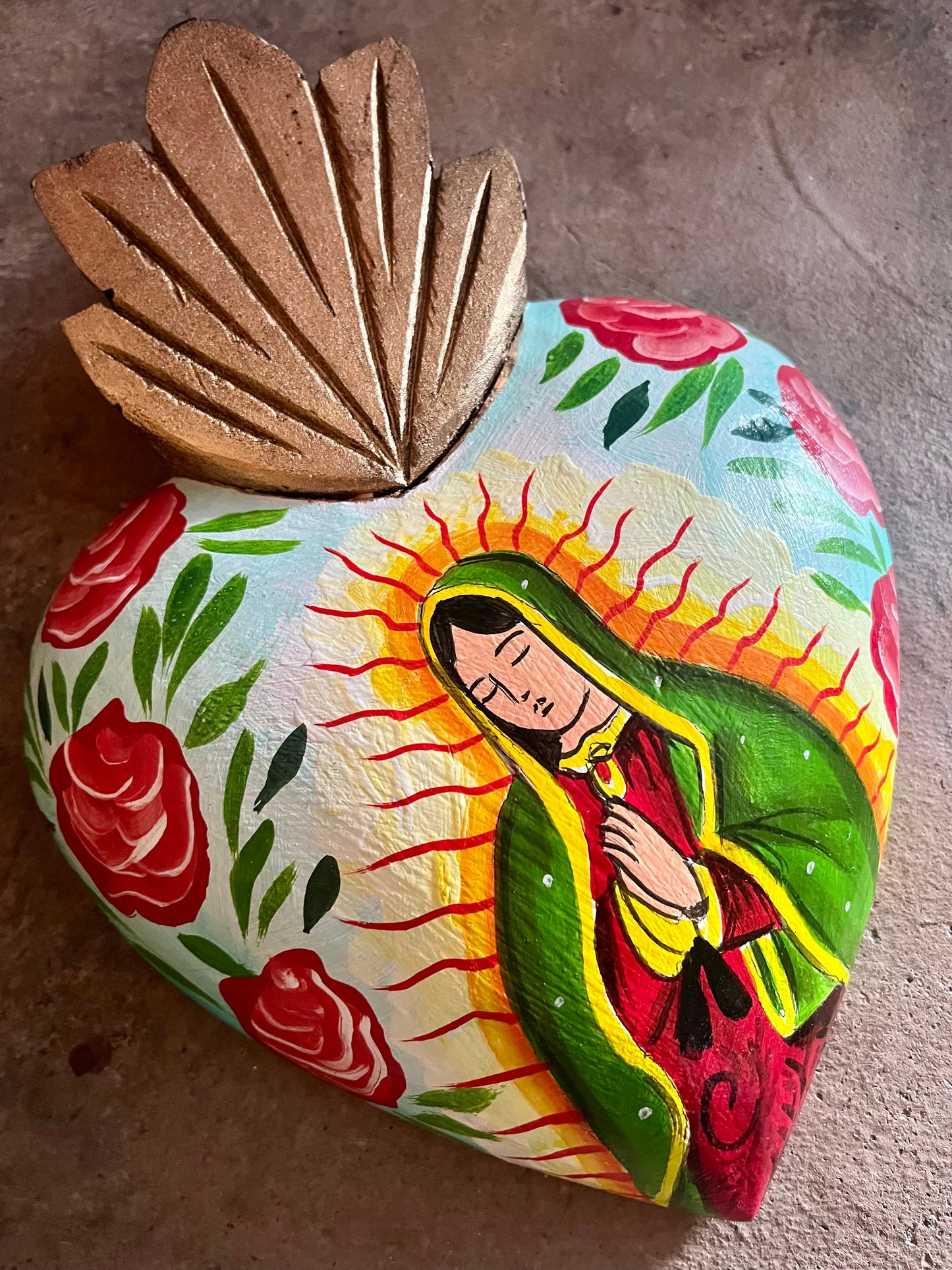 Virgen de Guadalupe Sagrado Corazon