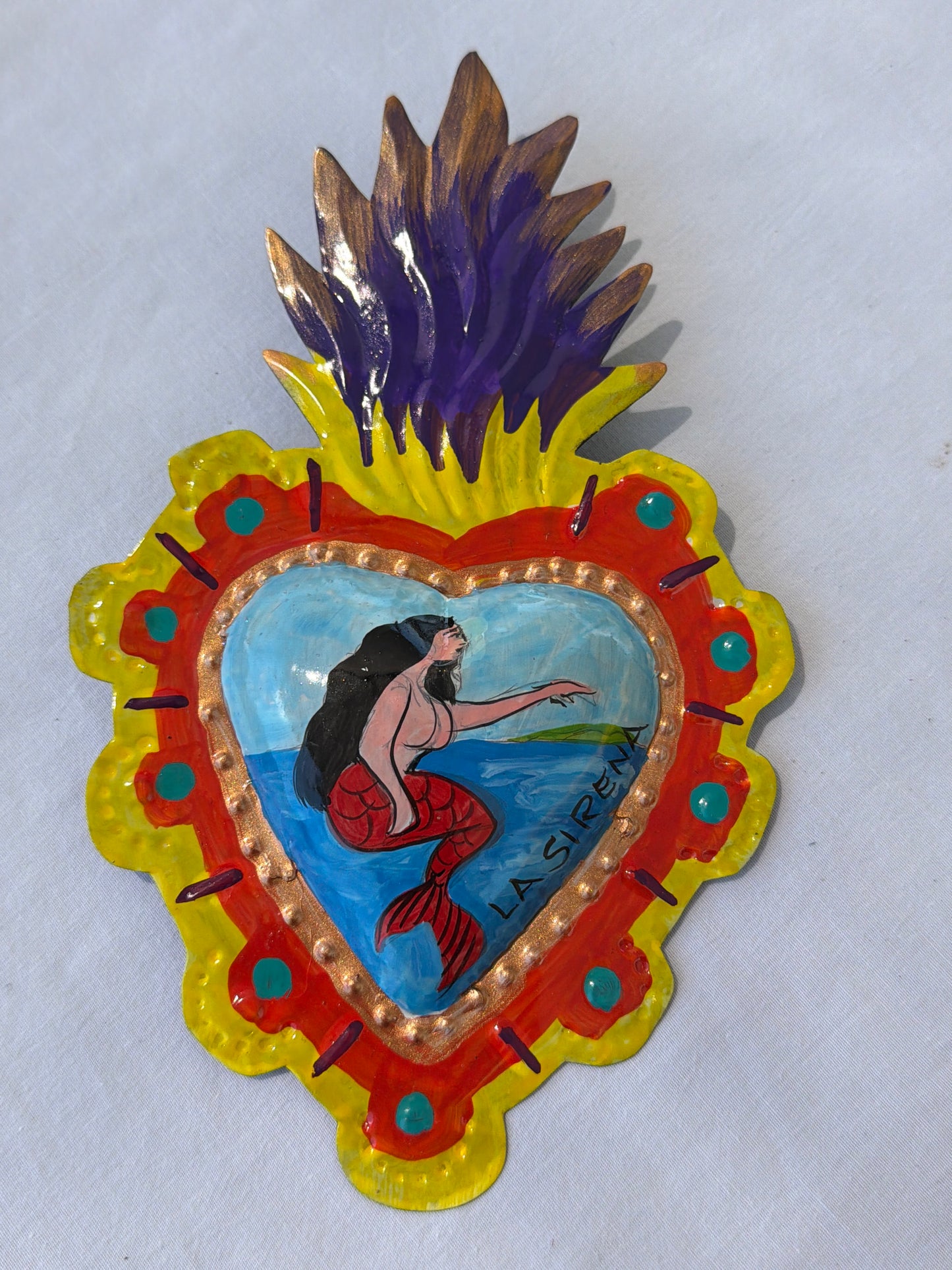 Lotería Sacred Heart - Metal