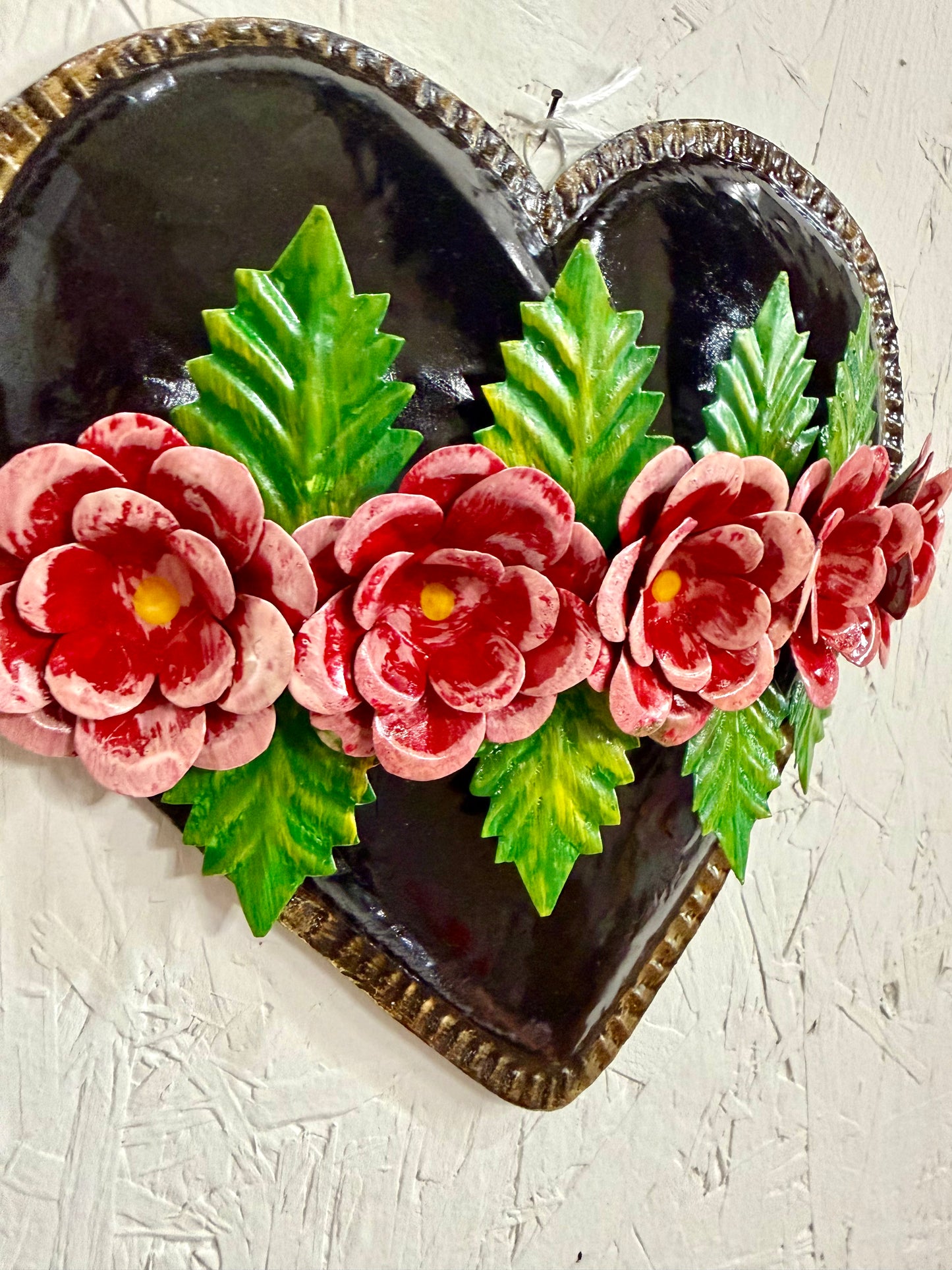 Black Sacred Heart Roses