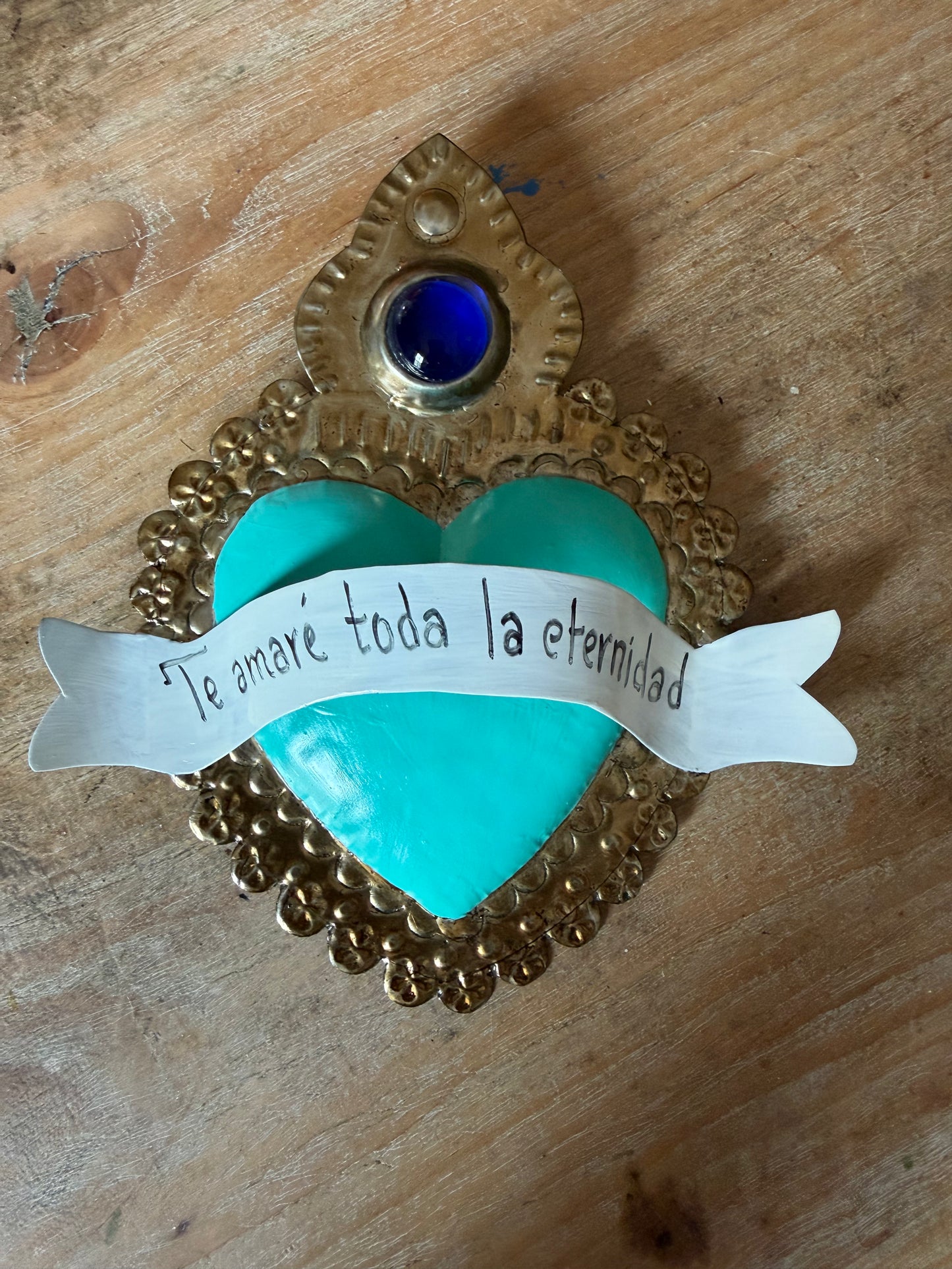Te Amaré Toda la Eternidad - Wall Heart Decor