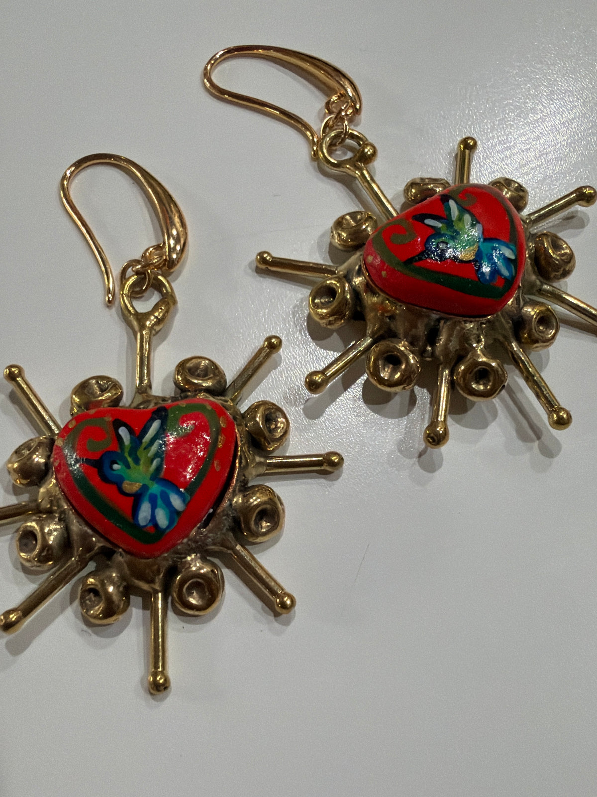 New Ring Red Colibrí Edith Orozco Collection