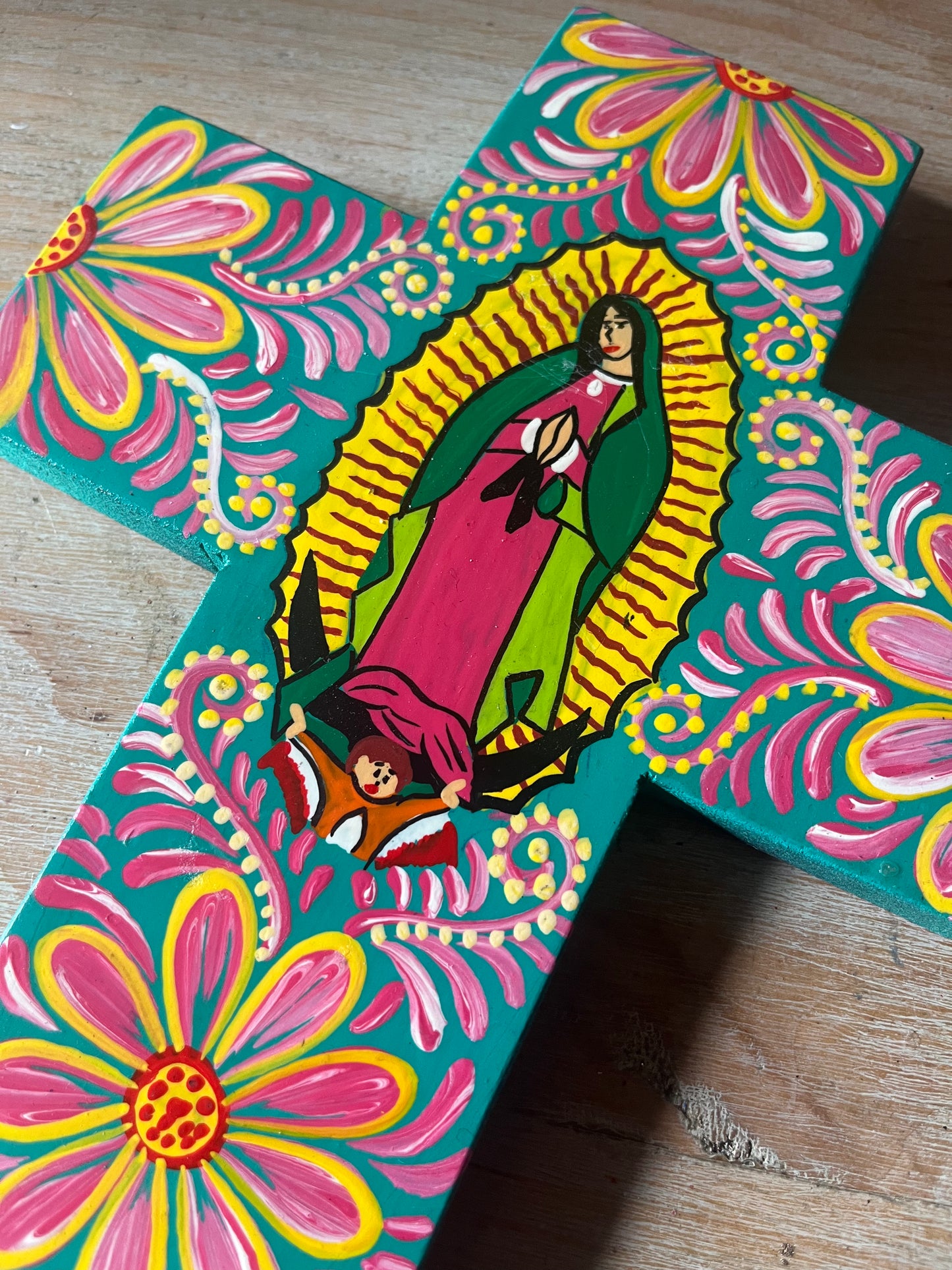La Virgen de Guadalupe Cross