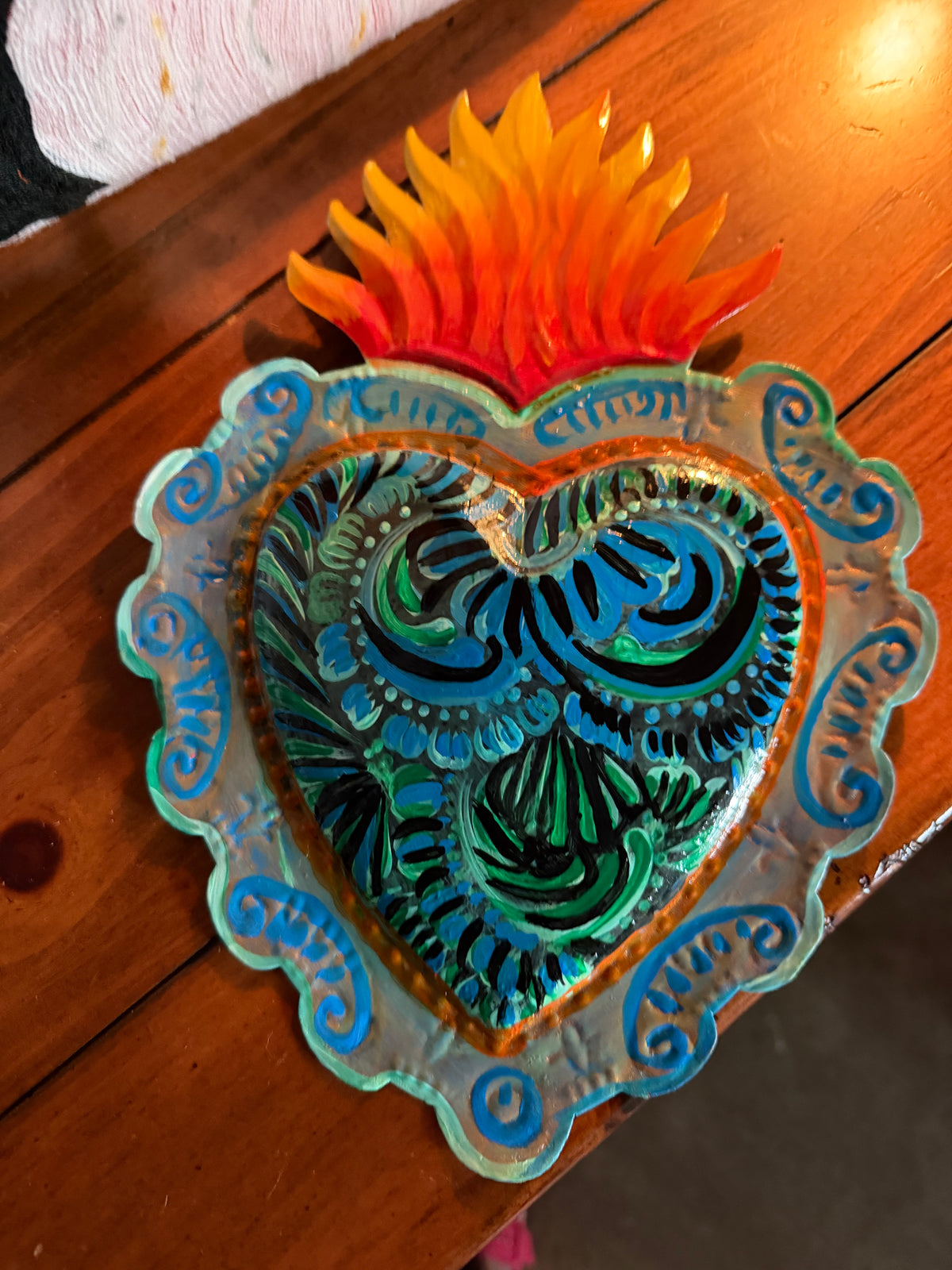 Hand Painted Heart