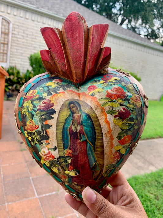 La Virgen De Guadalupe Sacred Heart