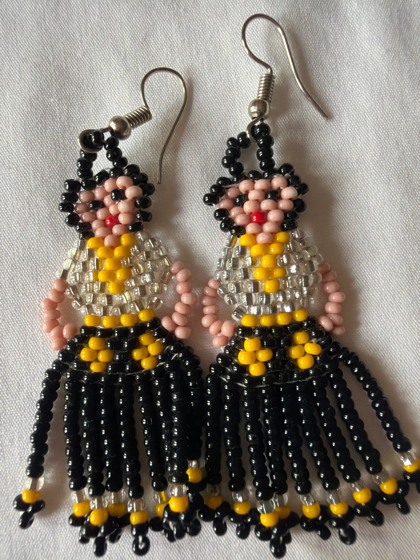 Dancing Doll Beaded Earrings