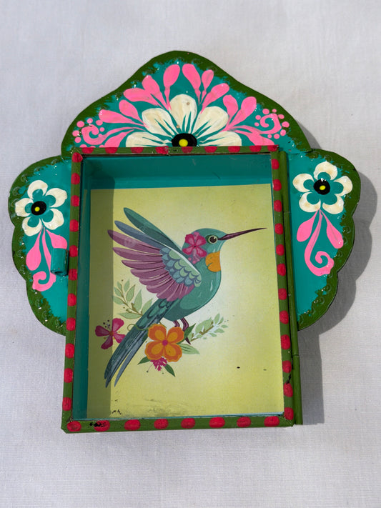 Nicho Shadowbox- Hand Painted Large
