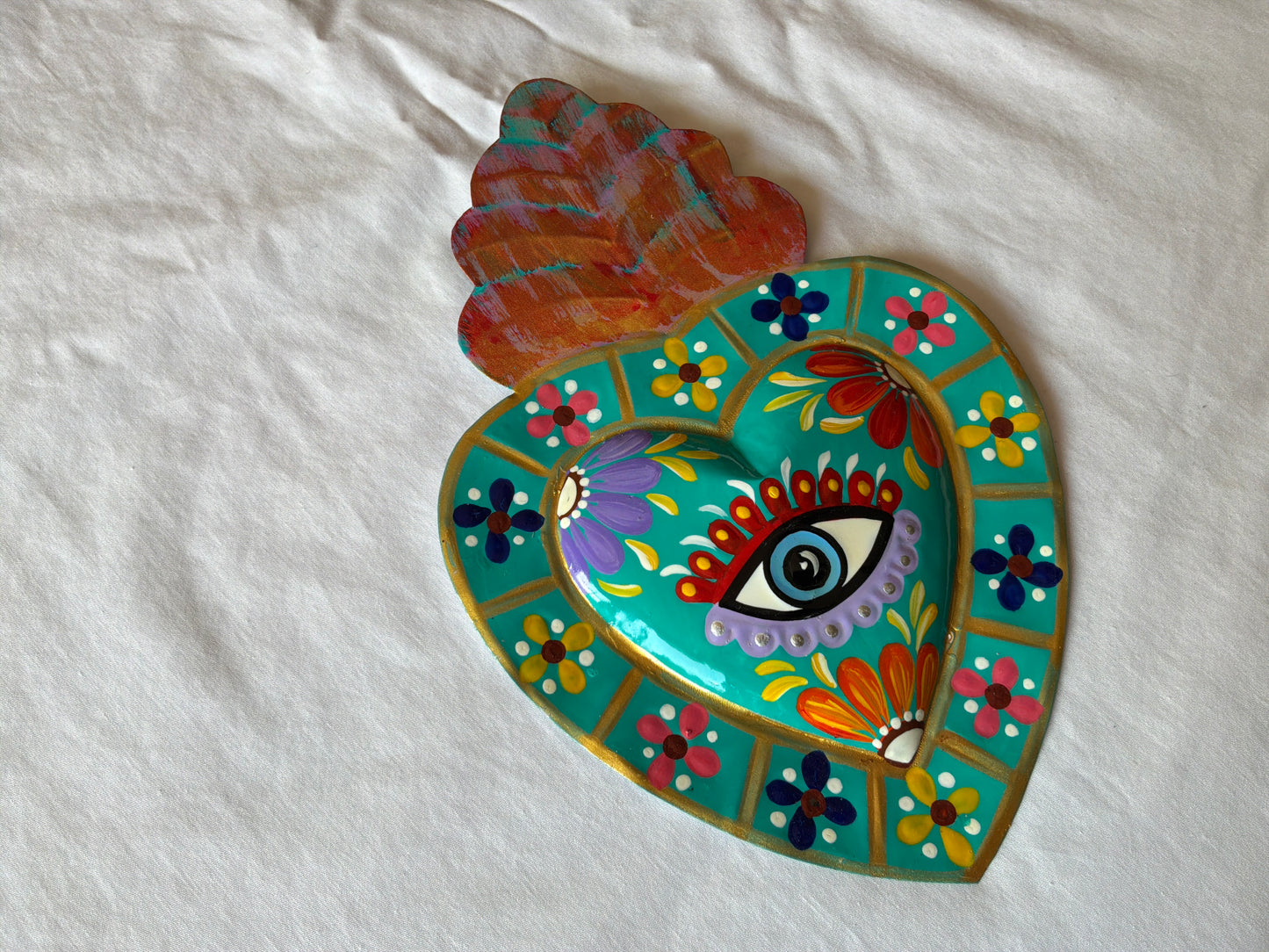 Sacred Heart Ojo Lámina