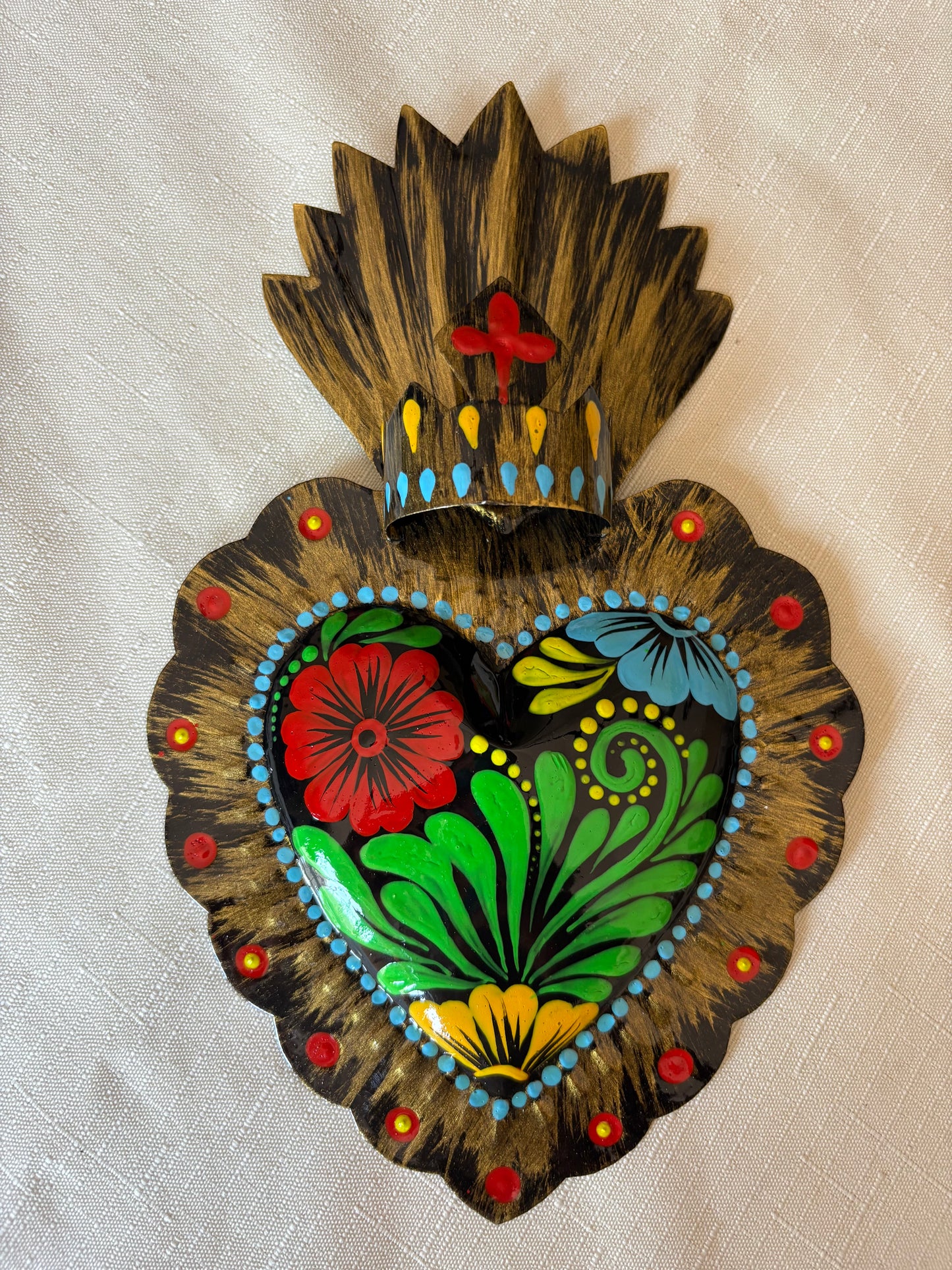 Grace Handpainted Heart