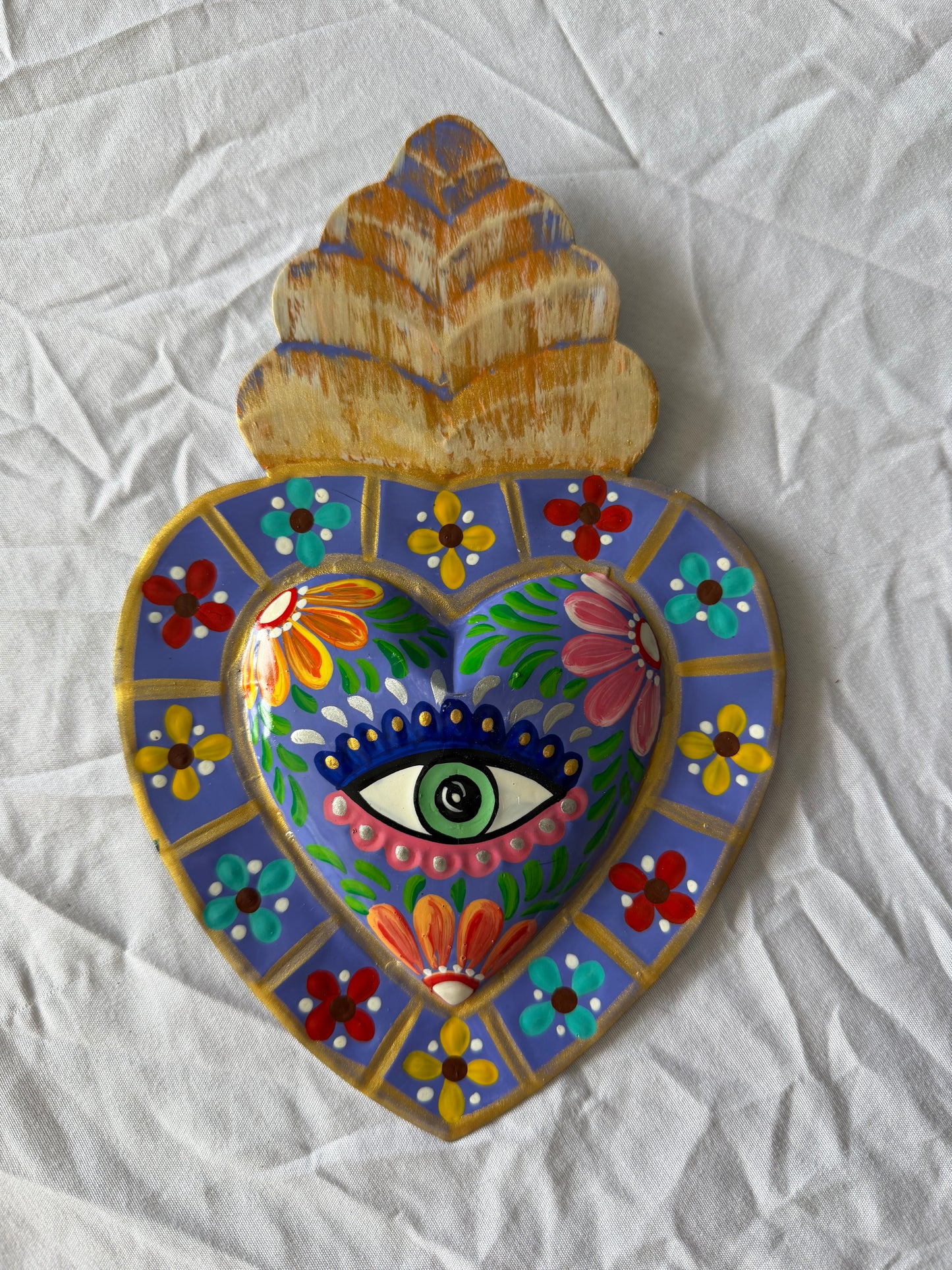 Sacred Heart Ojo Lámina