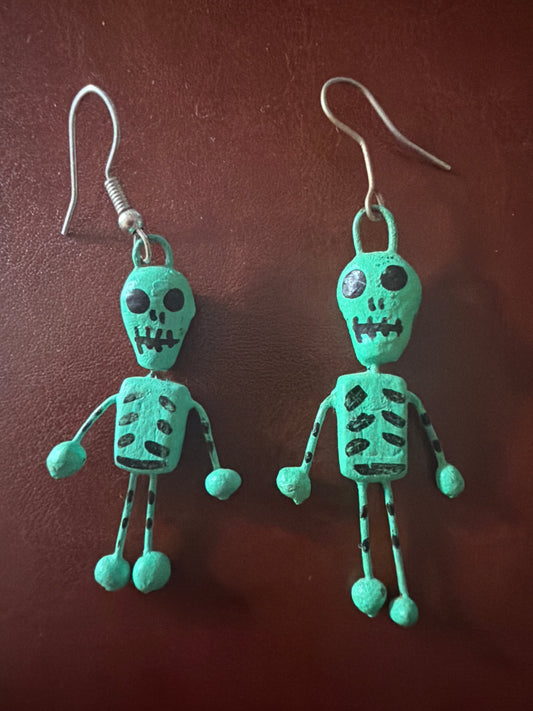 Skeleton Handmade Earrings