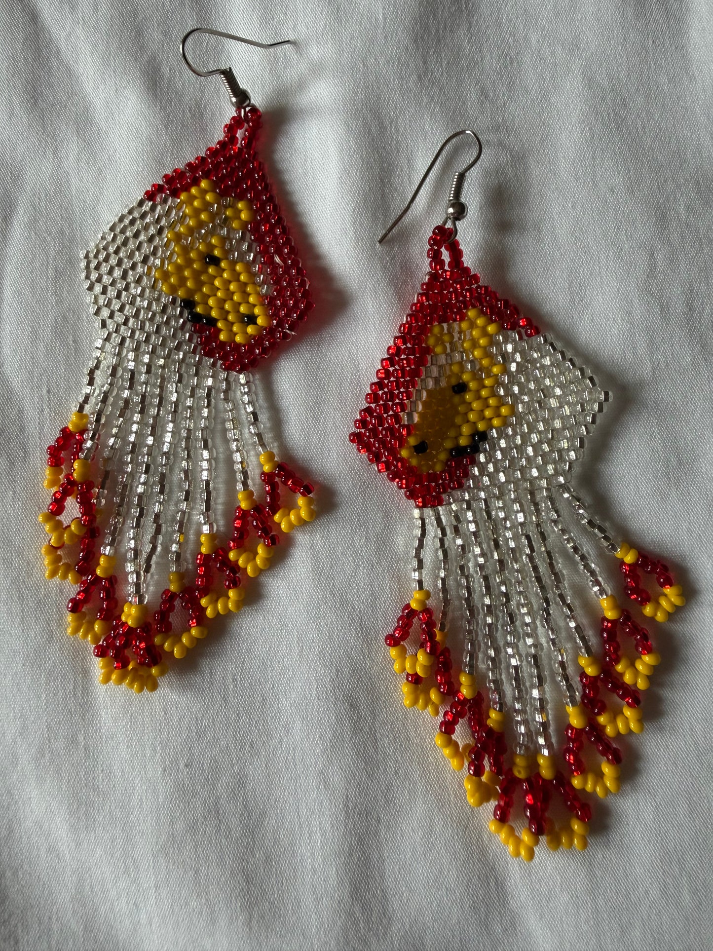 Horse Beaded Earrings
