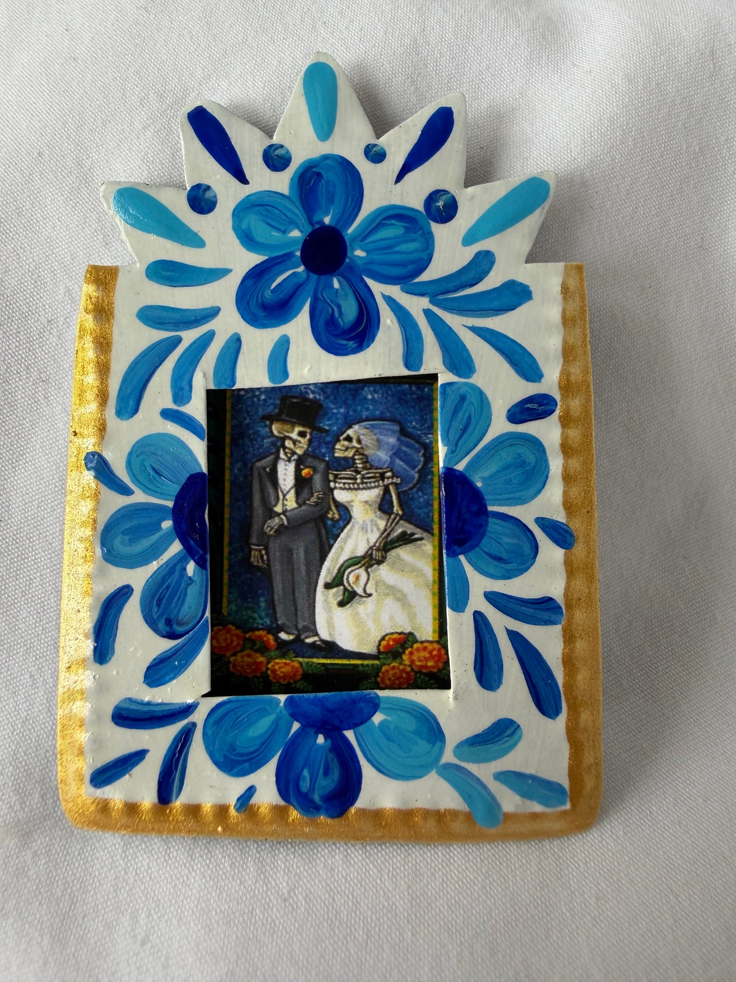 Nicho Shadowbox Magnets - Tin Hand-Painted