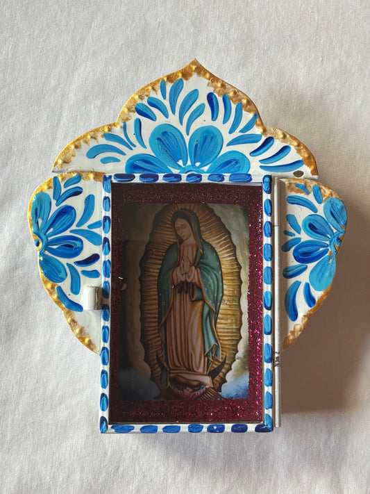 Nicho Shadowbox Hand Painted - Tin Hand-painted