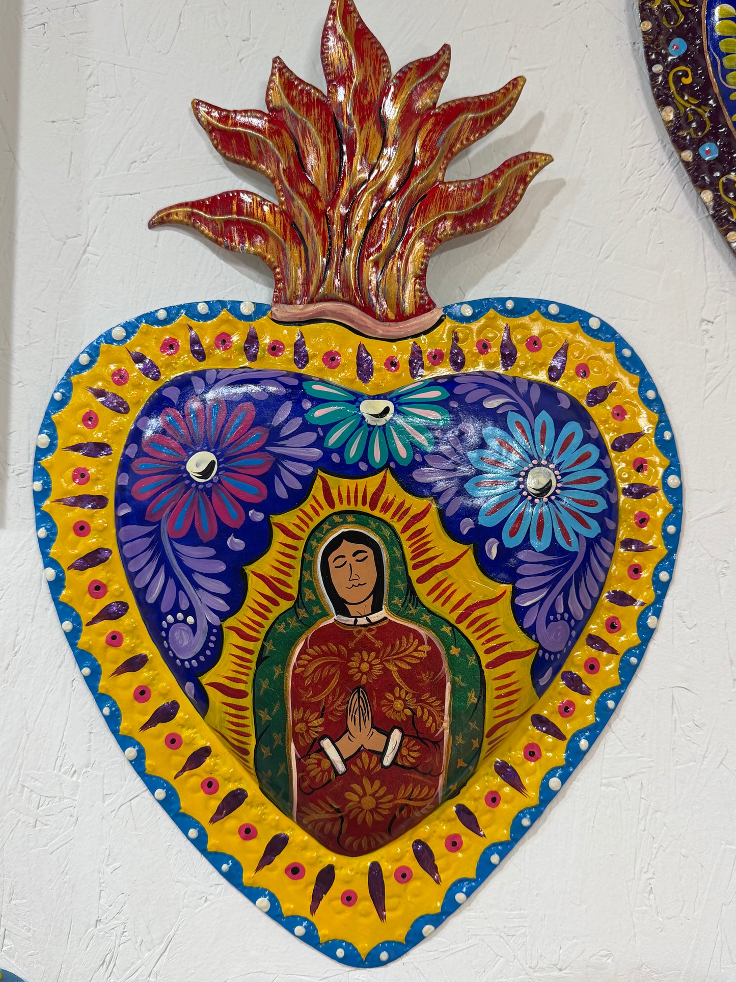 Corazón Hand Painted Mediano