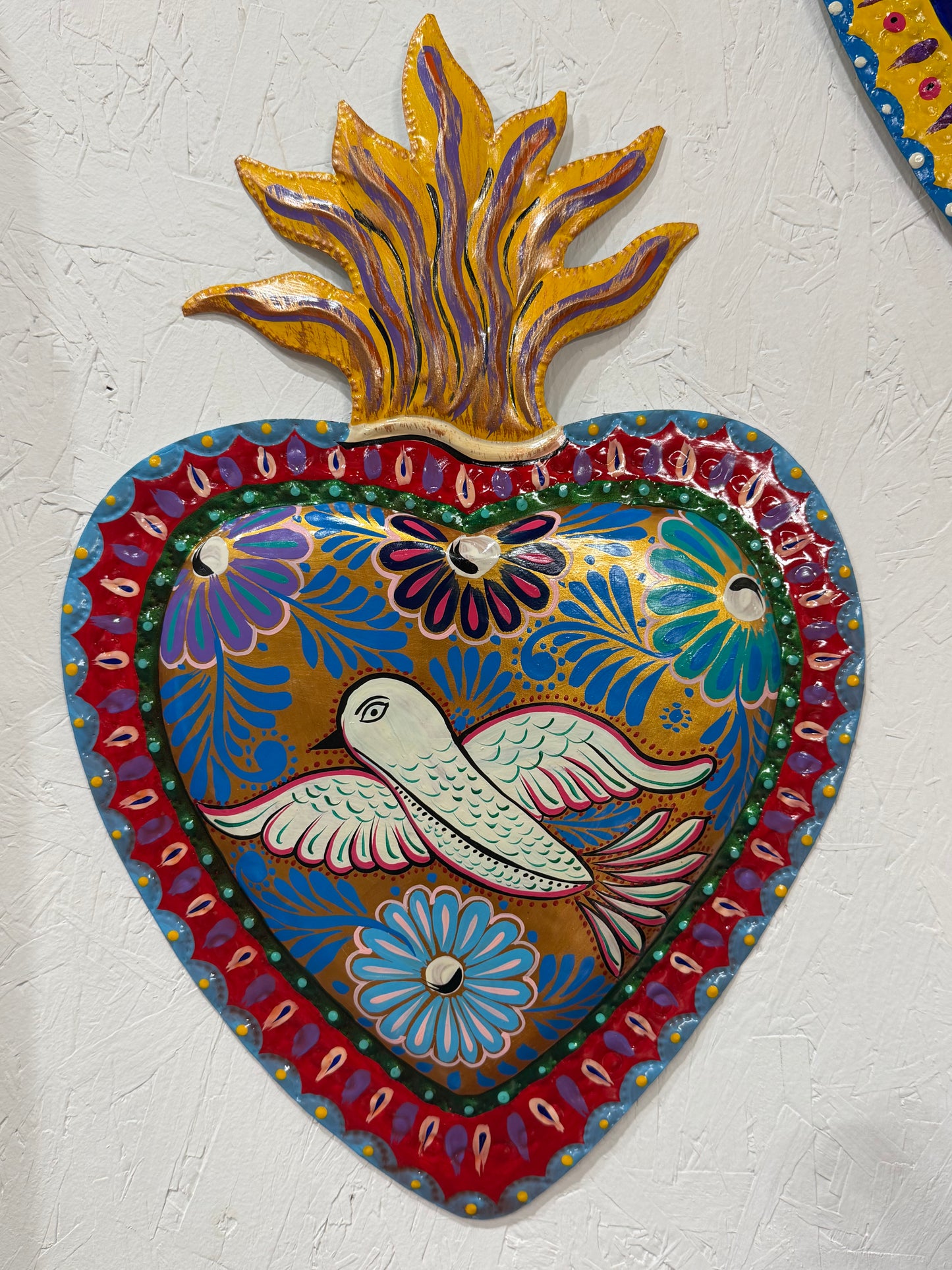 Corazón Hand Painted Mediano