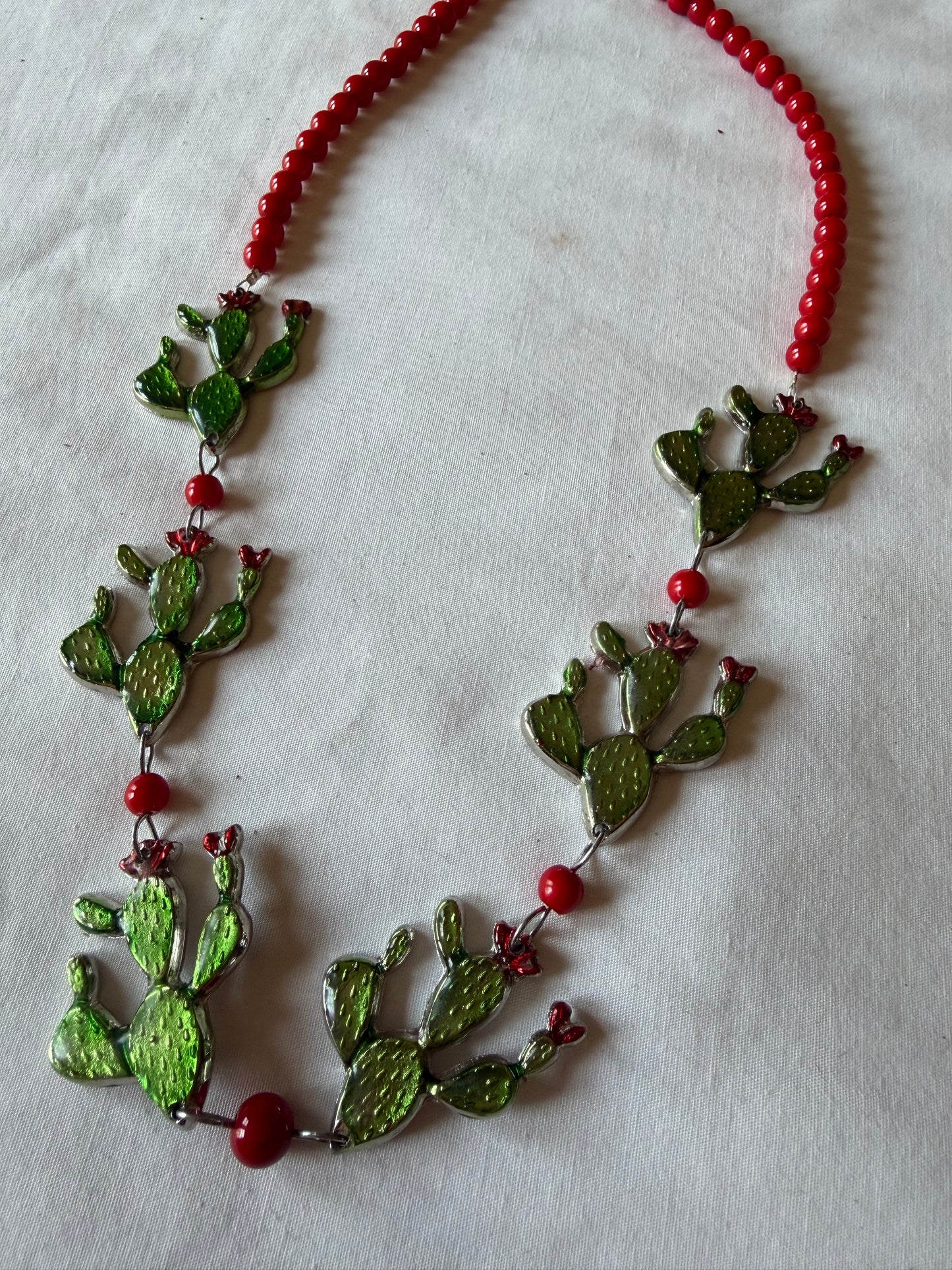 Nopal Cactus Necklace