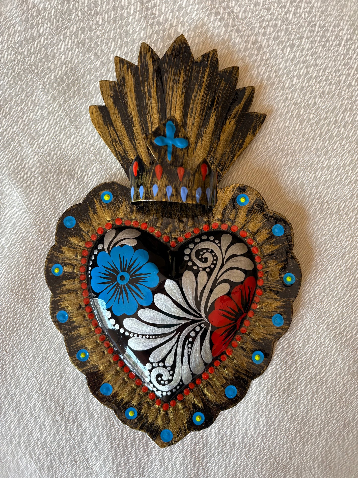 Grace Handpainted Heart