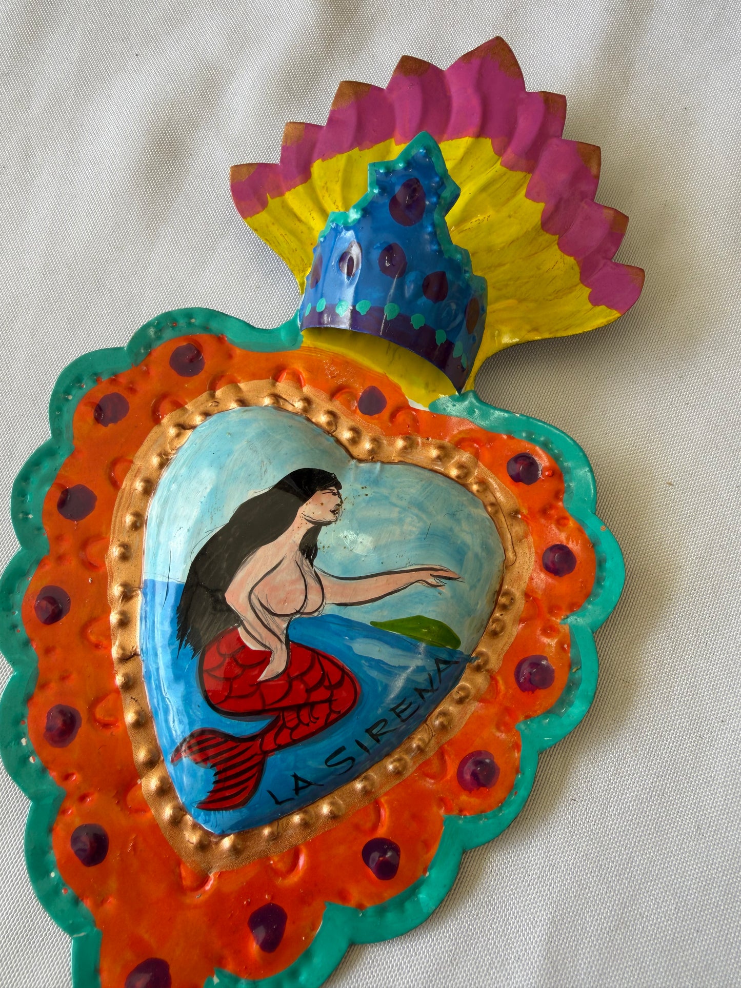 Lotería Sacred Heart - Metal