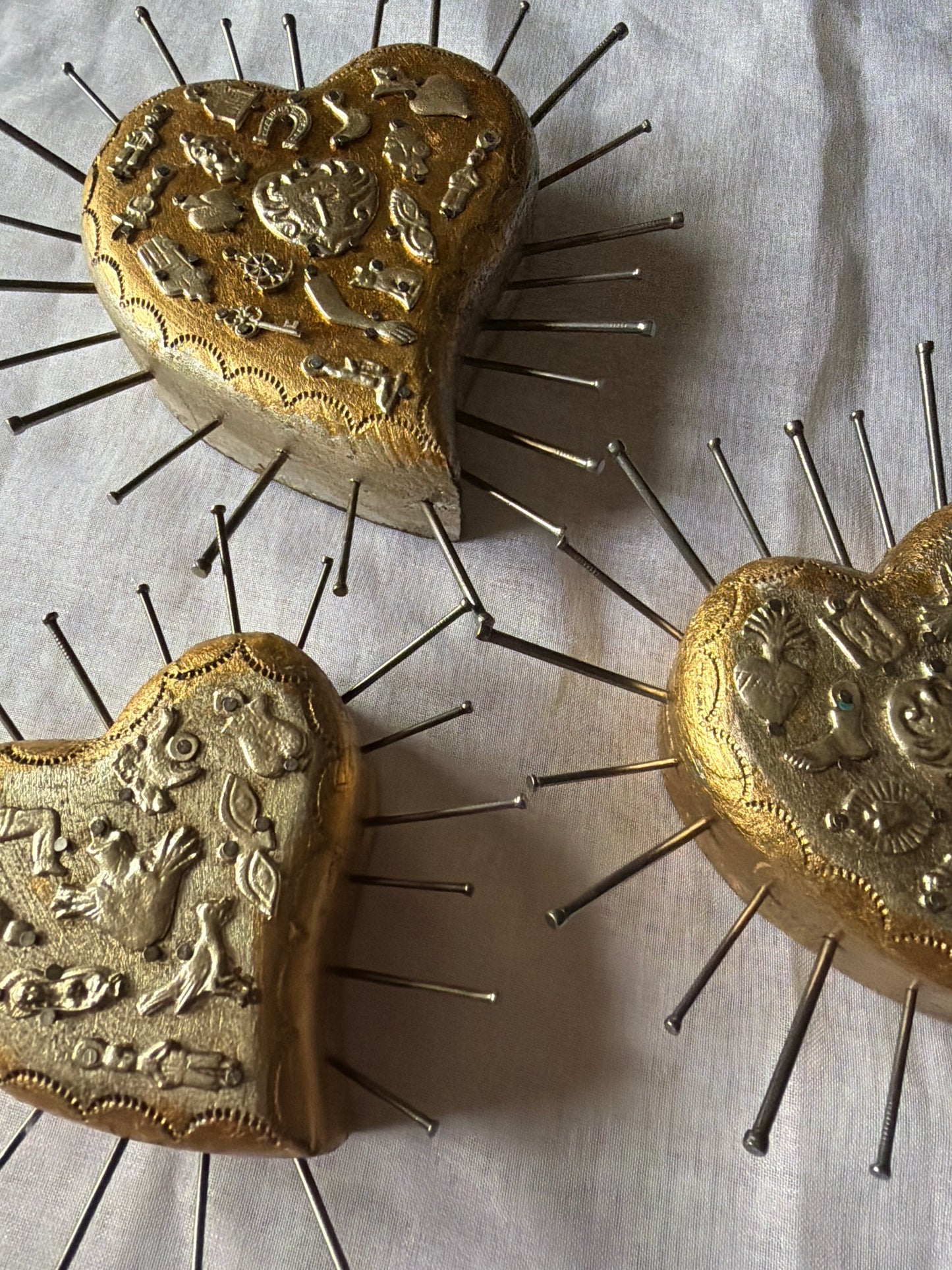 Corazón Sagrado de Clavos - Sacred Heart with Nails