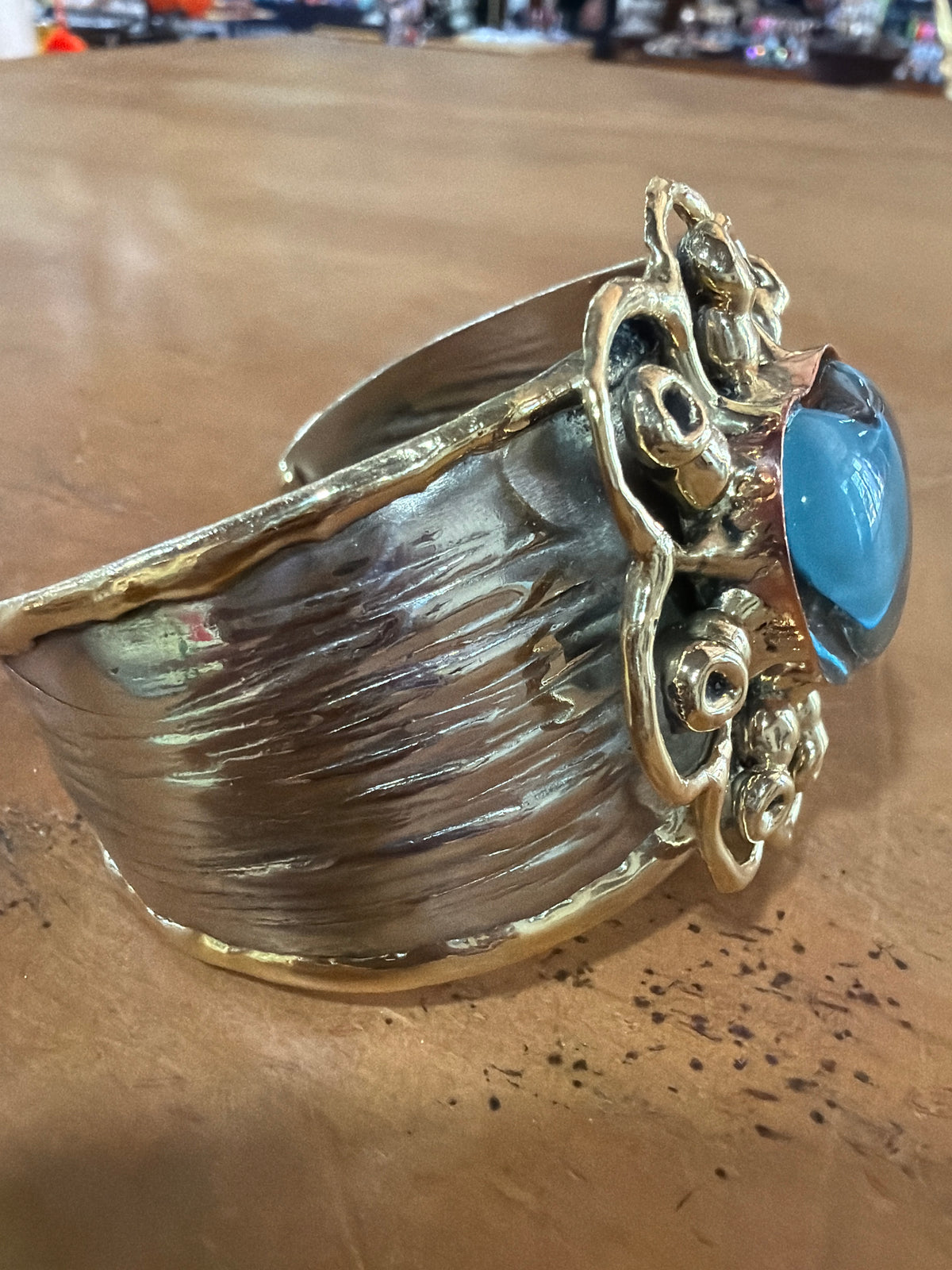 New Blue Cuff Bracelet