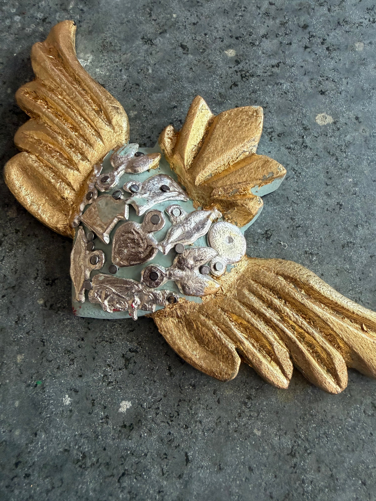 Sacred Milagro Heart Wings #1