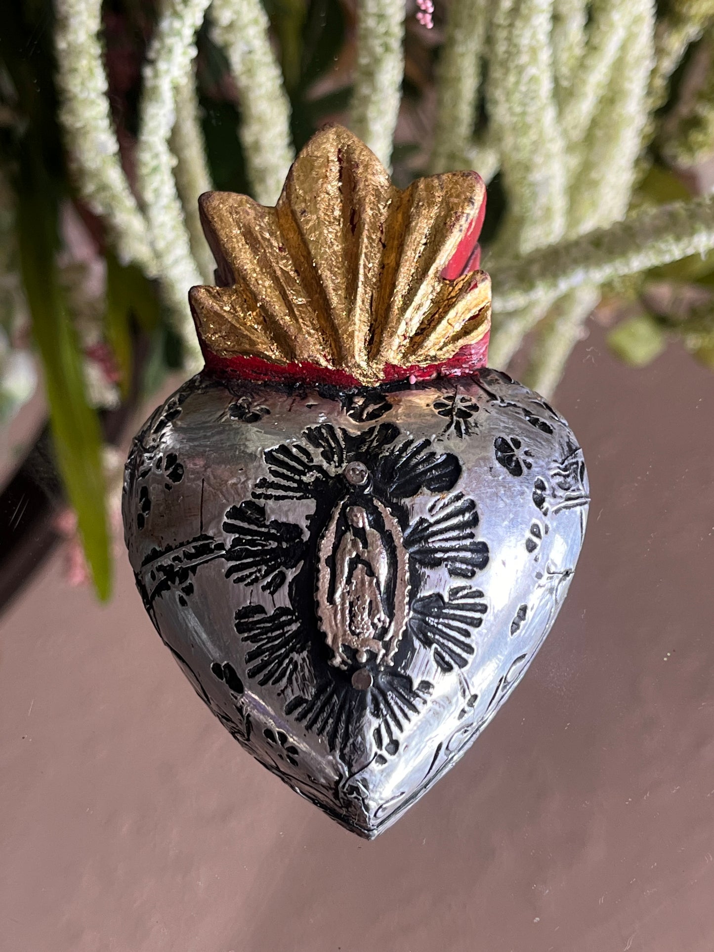 Tin Aluminum Sacred Heart #1