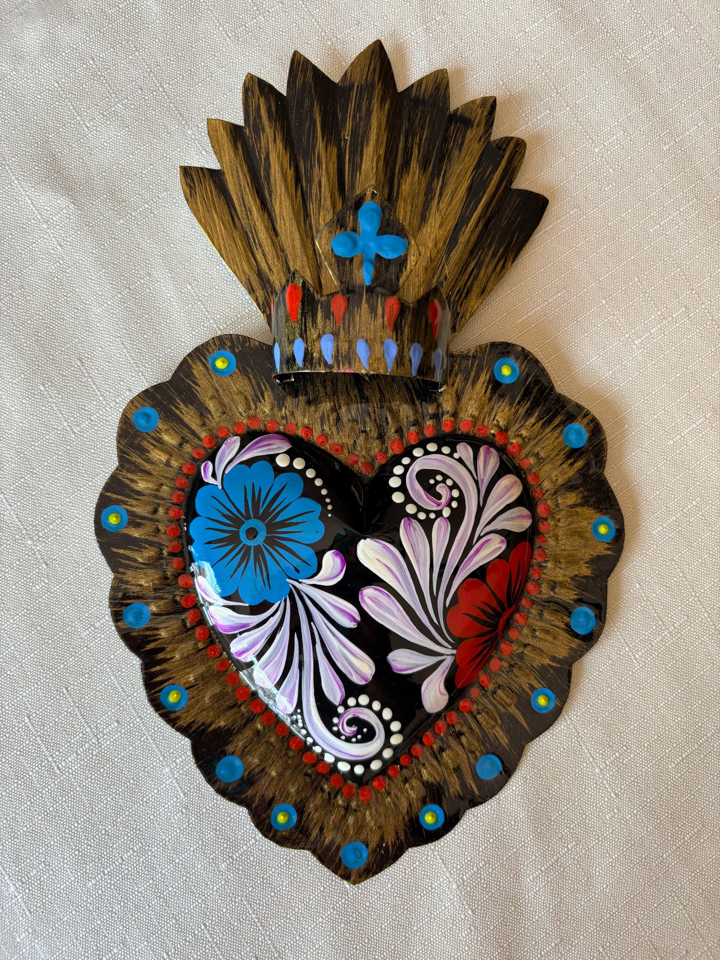 Grace Handpainted Heart