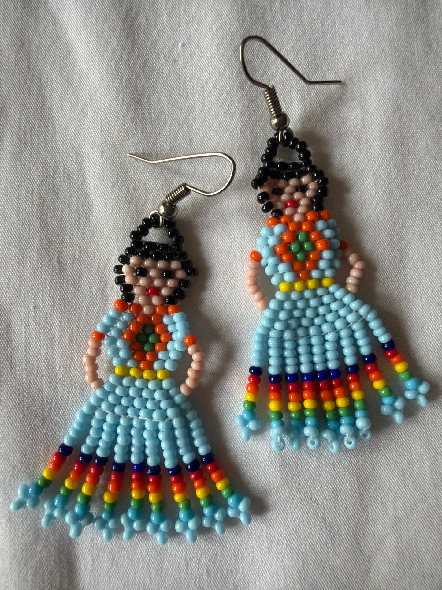 Dancing Doll Beaded Earrings