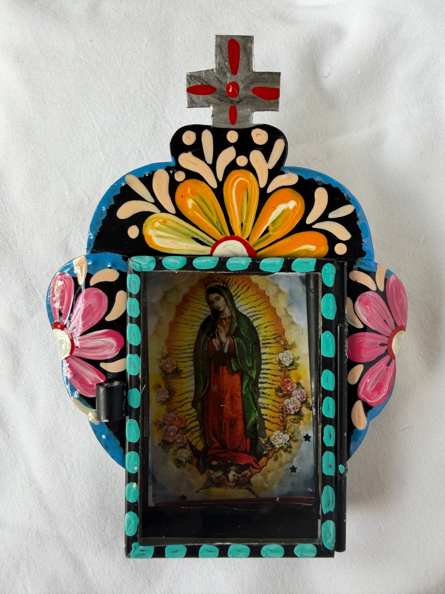 Nicho Shadowbox Hand Painted - Tin Hand-painted