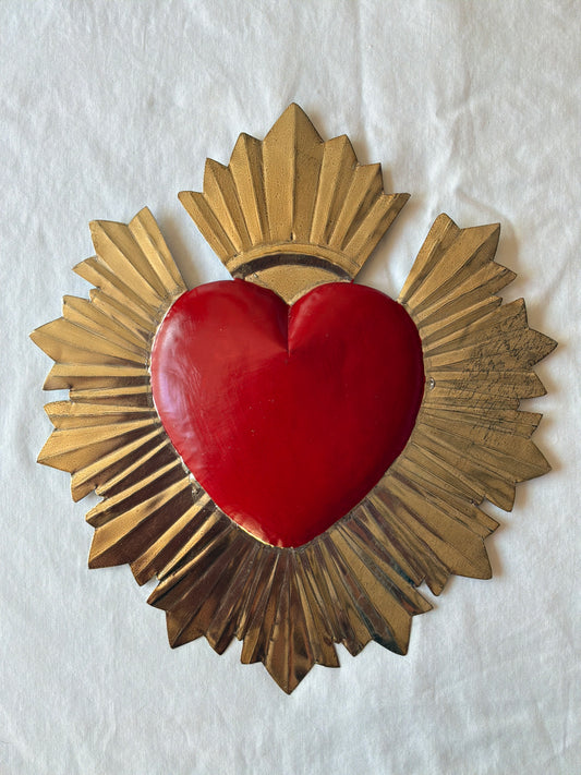 Ex-Voto Sunburst Sacred Heart