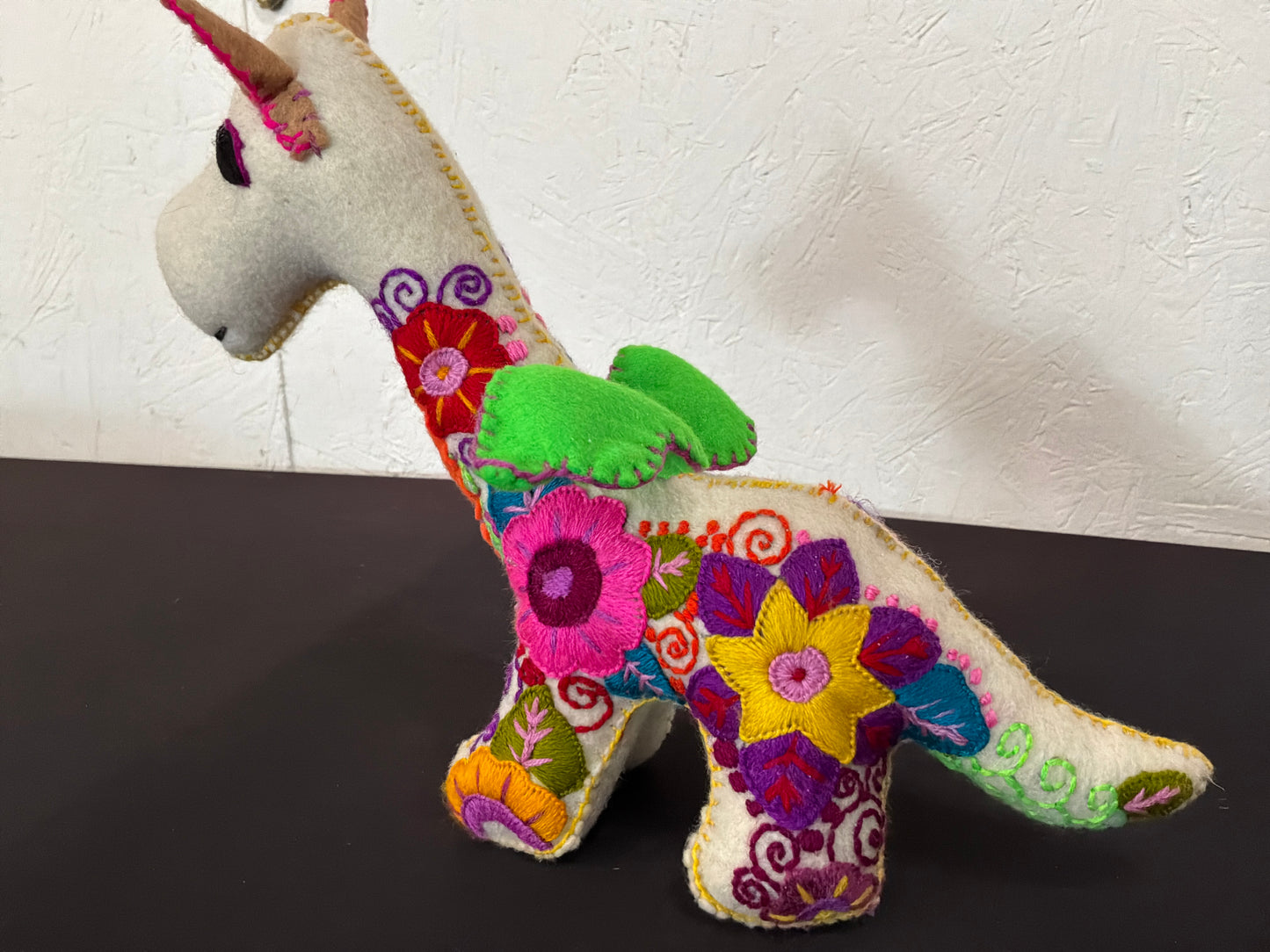Embroidered Dragon Plushie