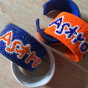 Houston Astros Inspired Adjustable Bracelets