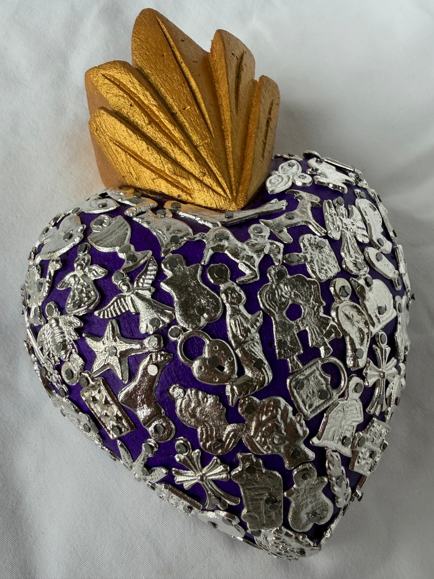 Milagro Sacred Heart - Handmade