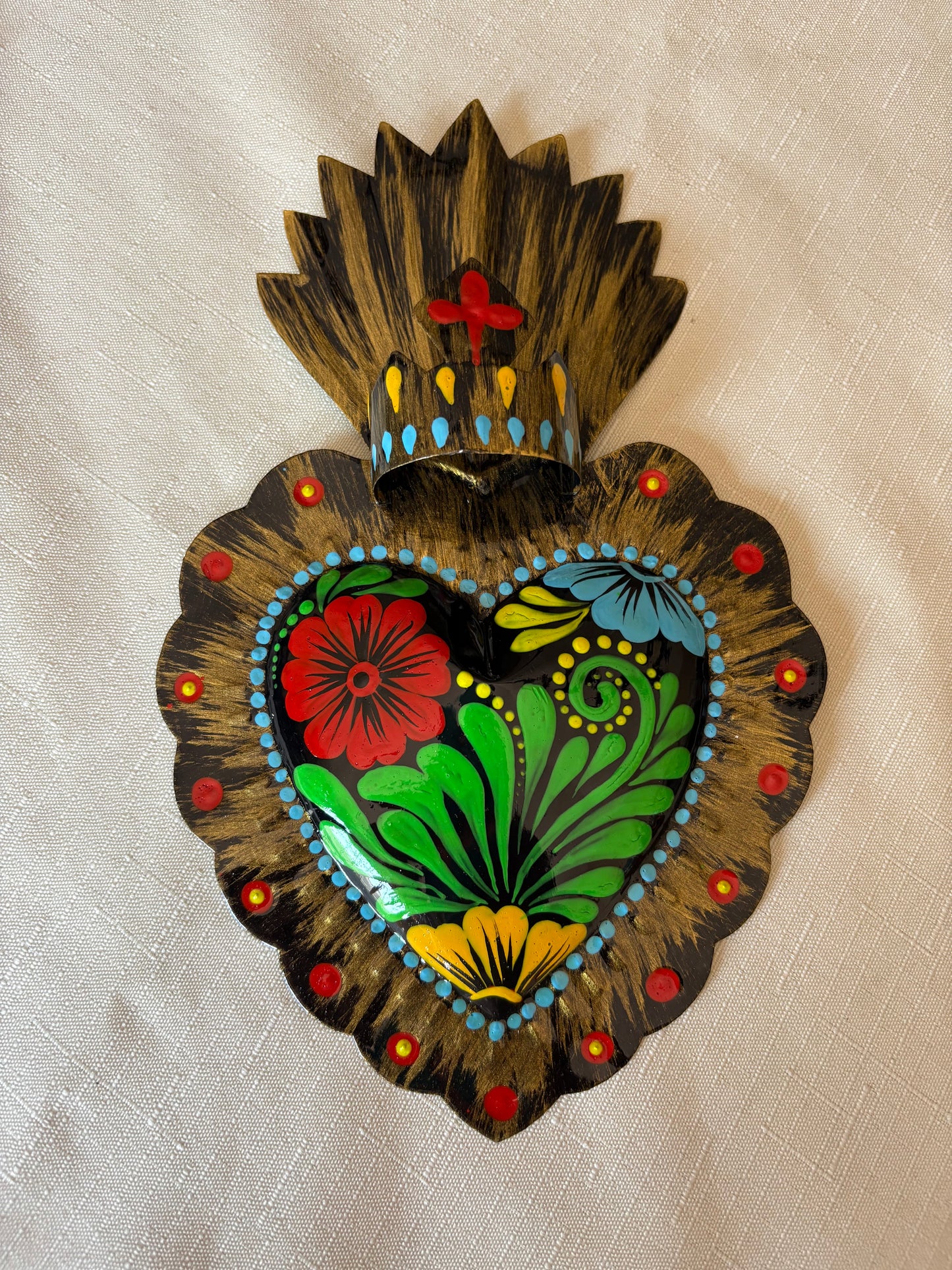 Grace Handpainted Heart
