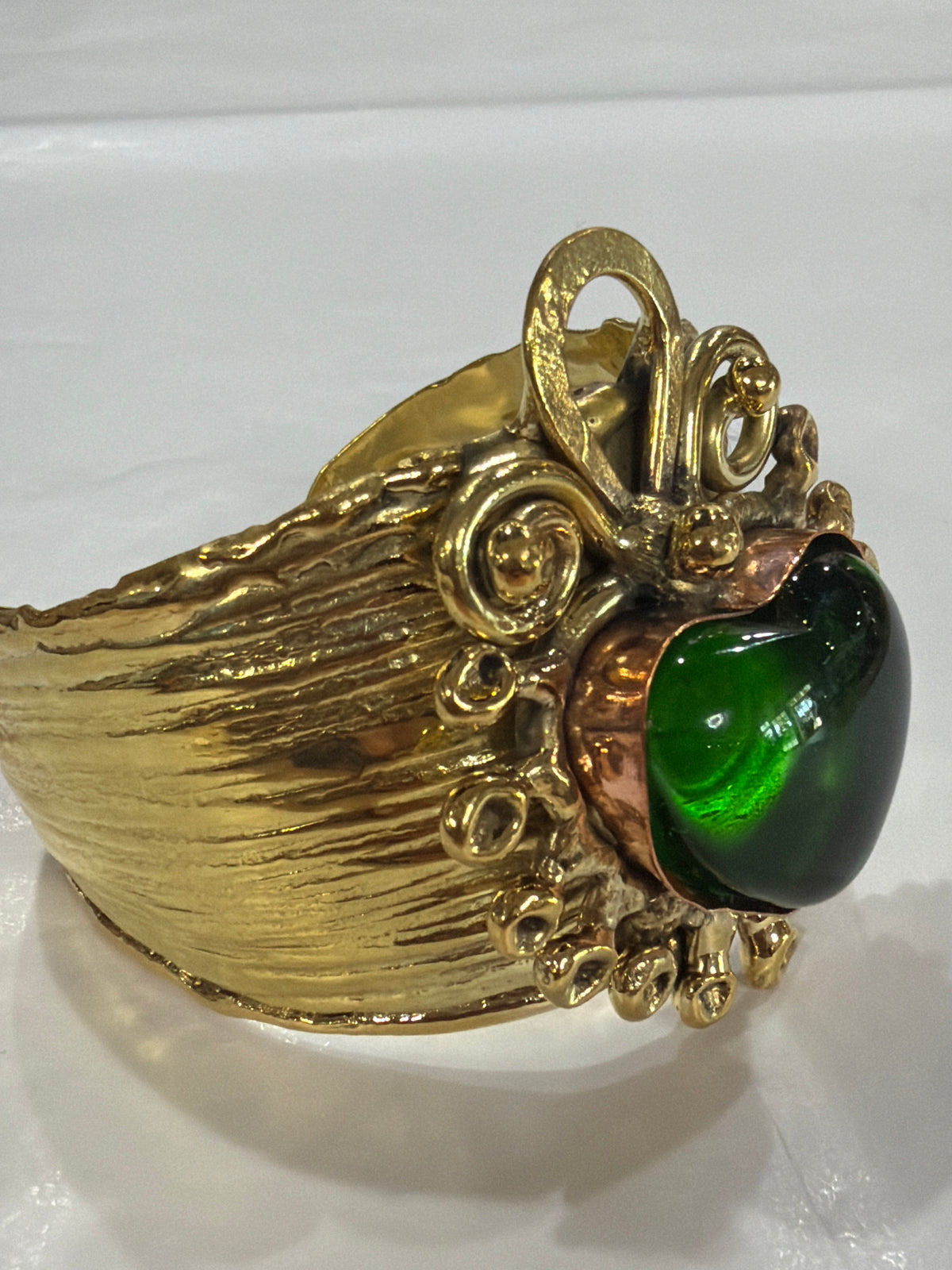 New Green Sacred Heart Jewelry