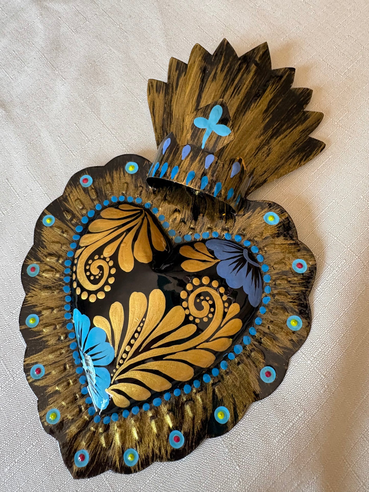 Grace Handpainted Heart