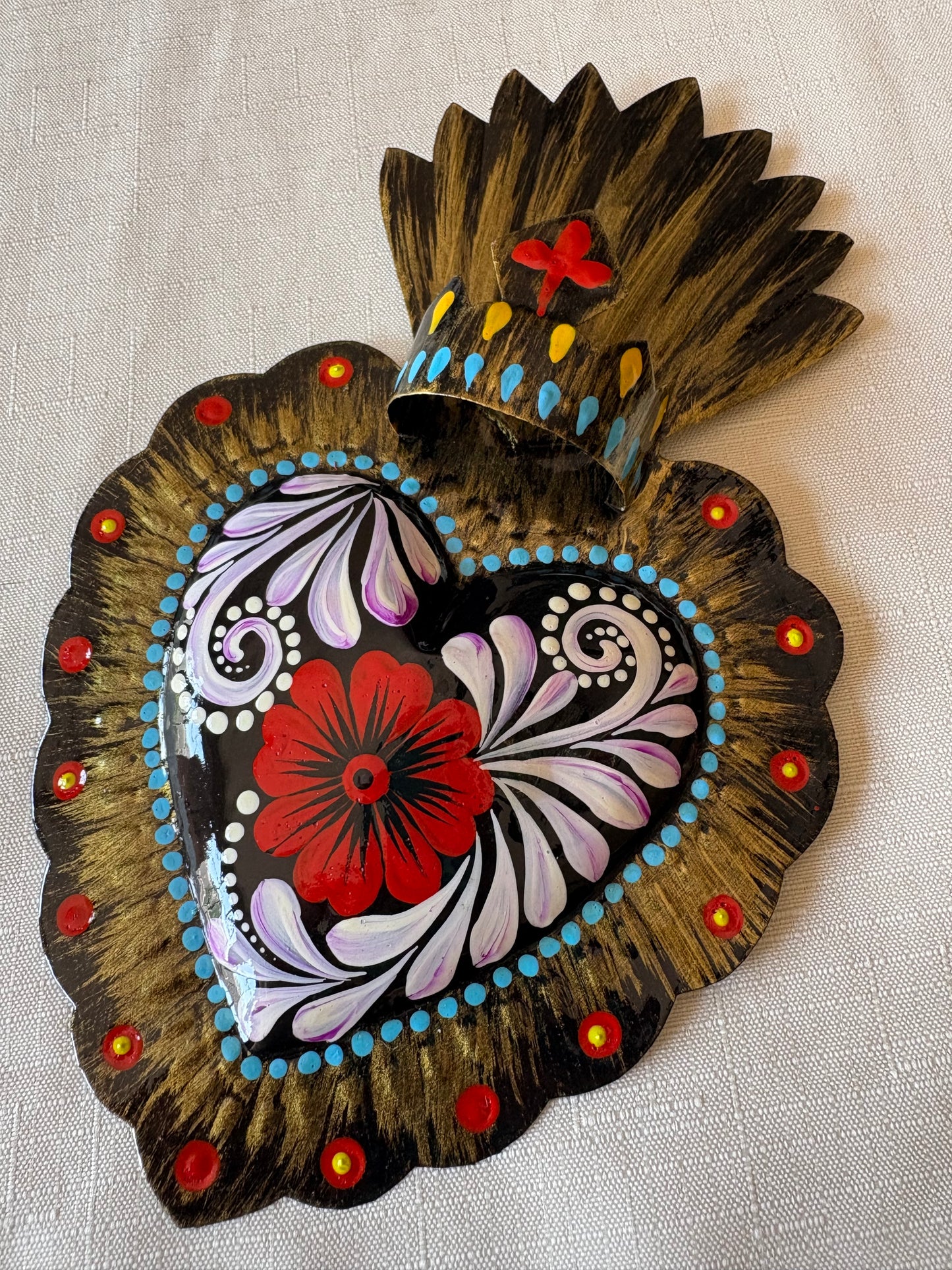 Grace Handpainted Heart