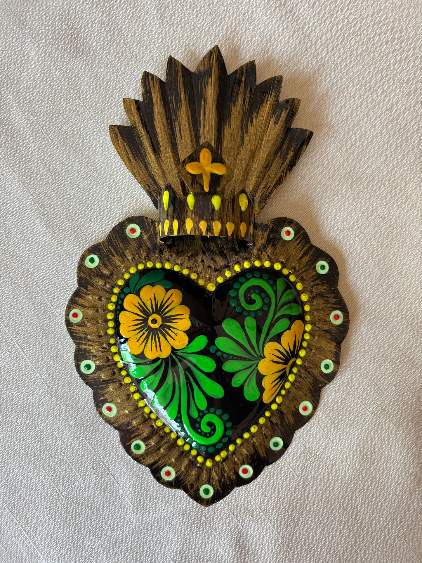 Grace Handpainted Heart