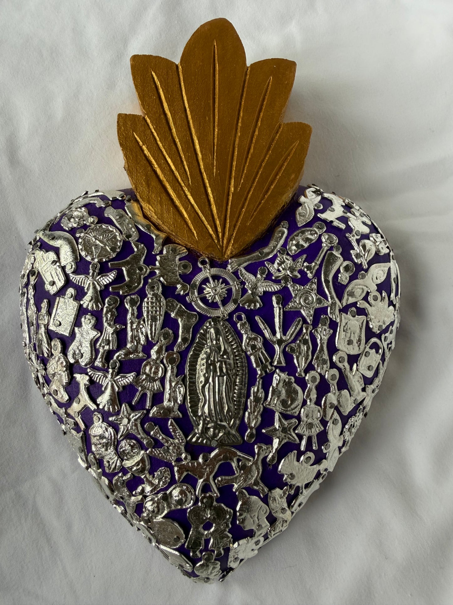 Milagro Sacred Heart - Handmade
