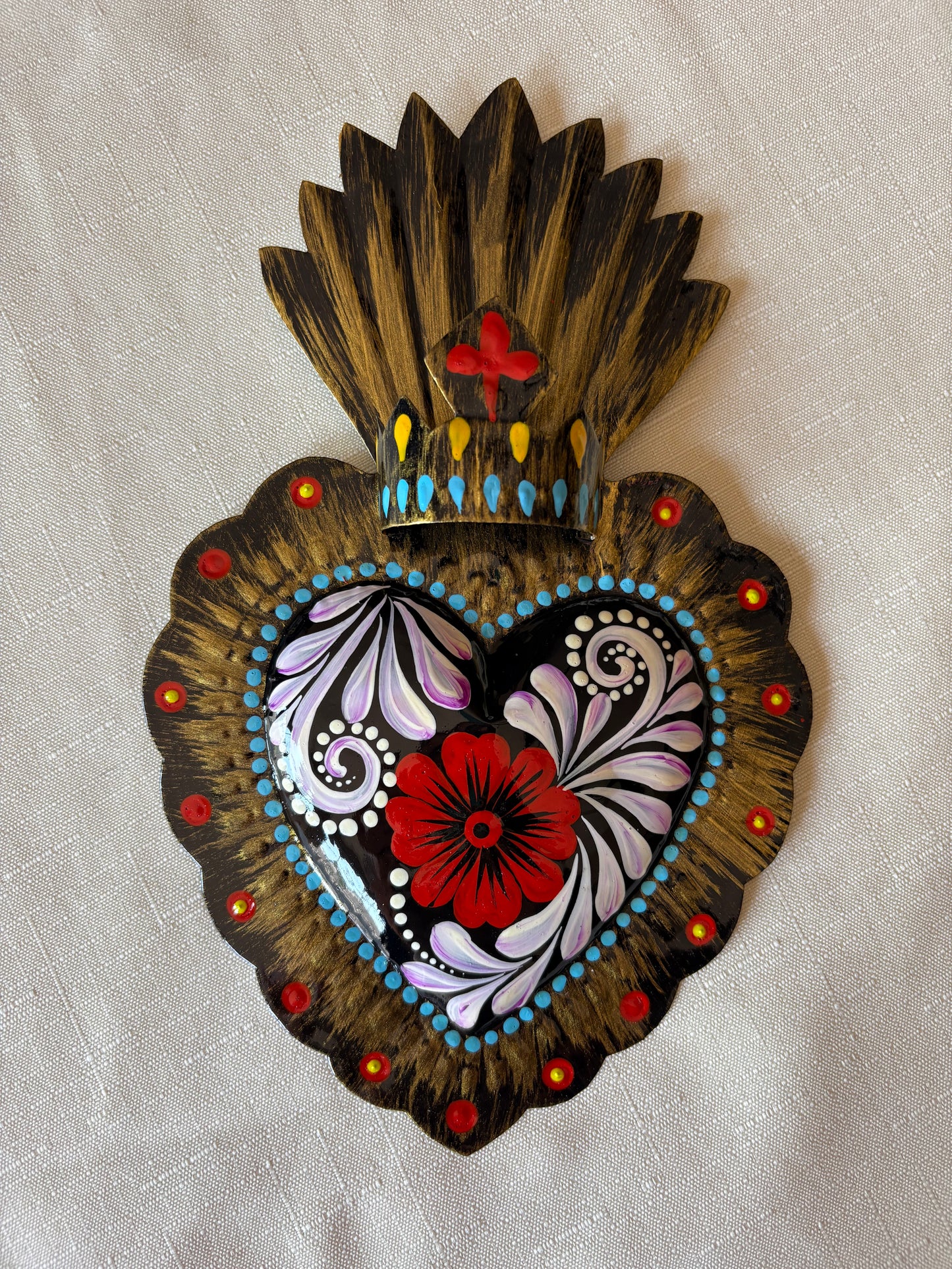 Grace Handpainted Heart